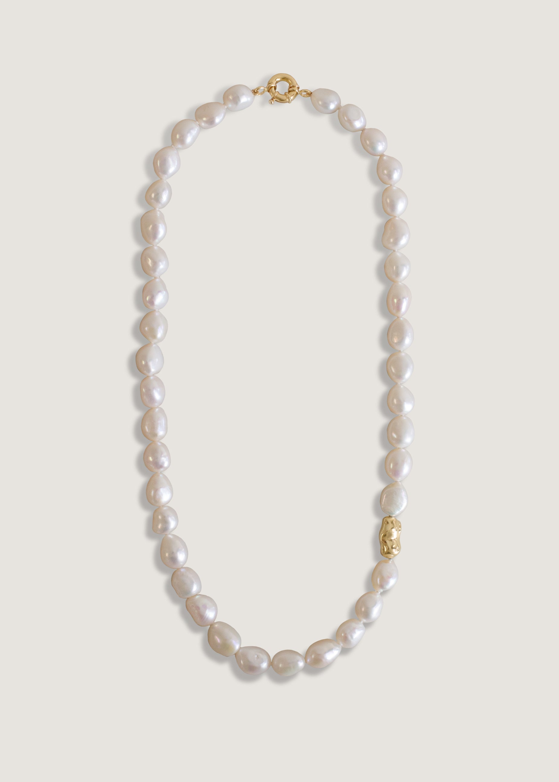 日本未発売【KINNSTUDIO】Link Chain Baroque Pearlネックレス Baroque Pearl Necklace - Kinn