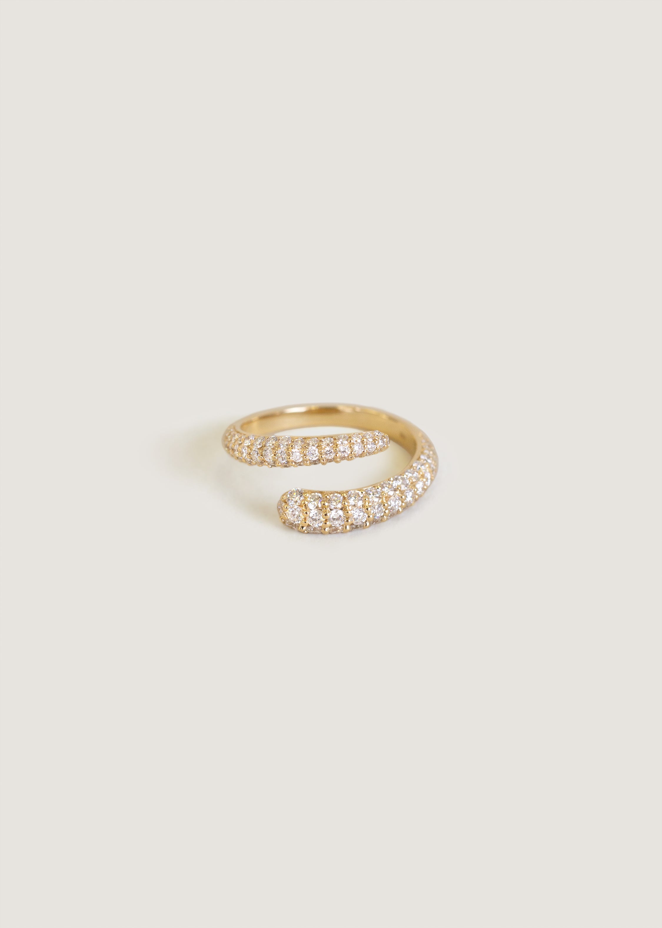 Pave wrap ring 2025