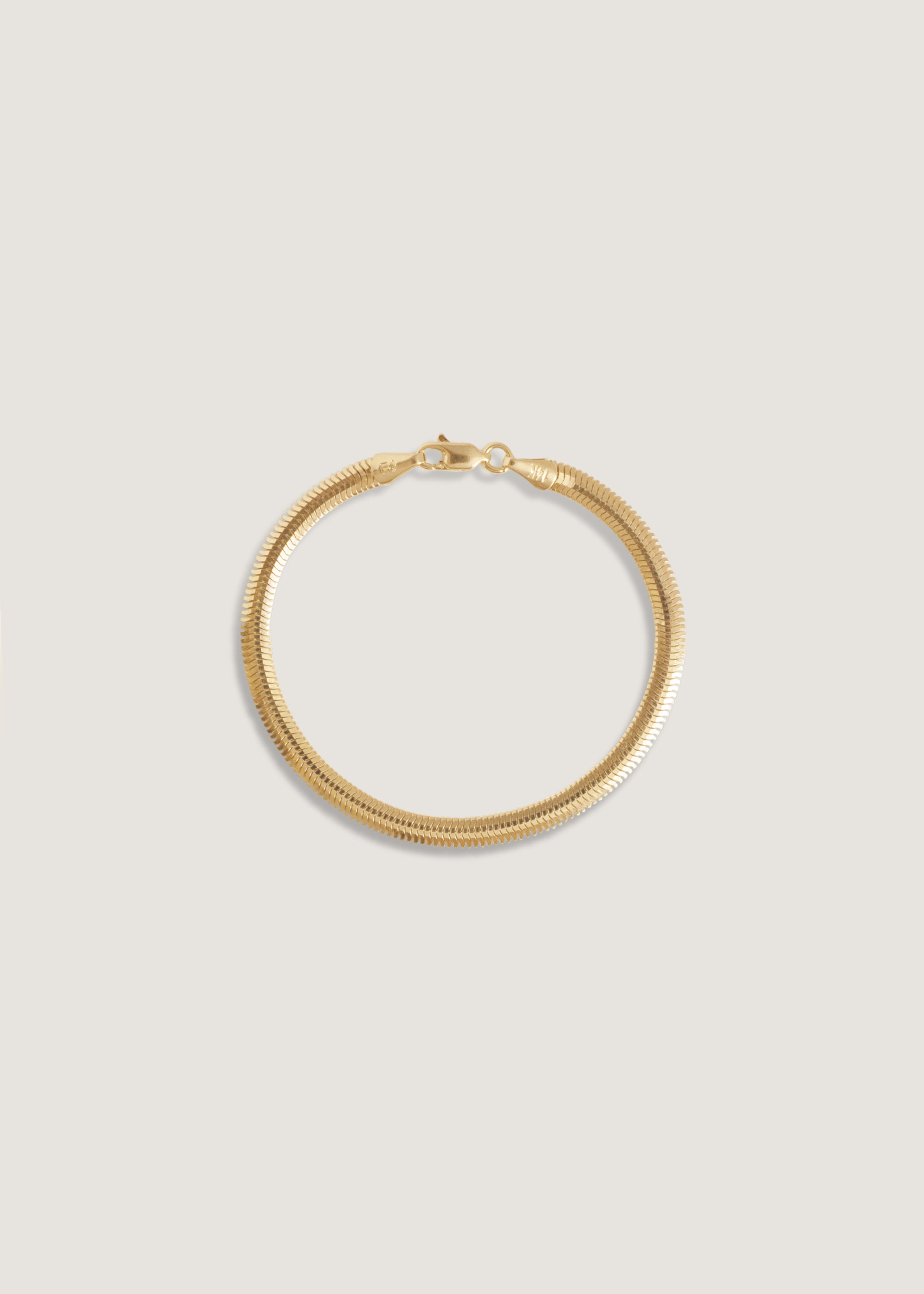 Kismet Herringbone Chain Bracelet