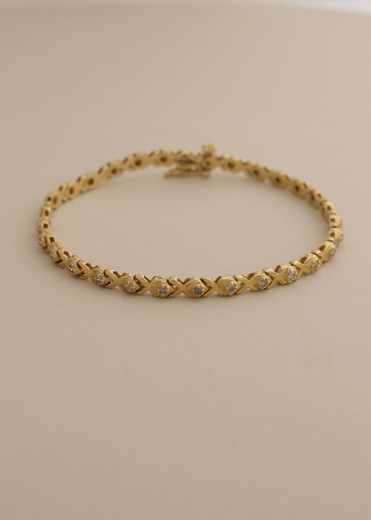 Vintage XO Tennis Bracelet