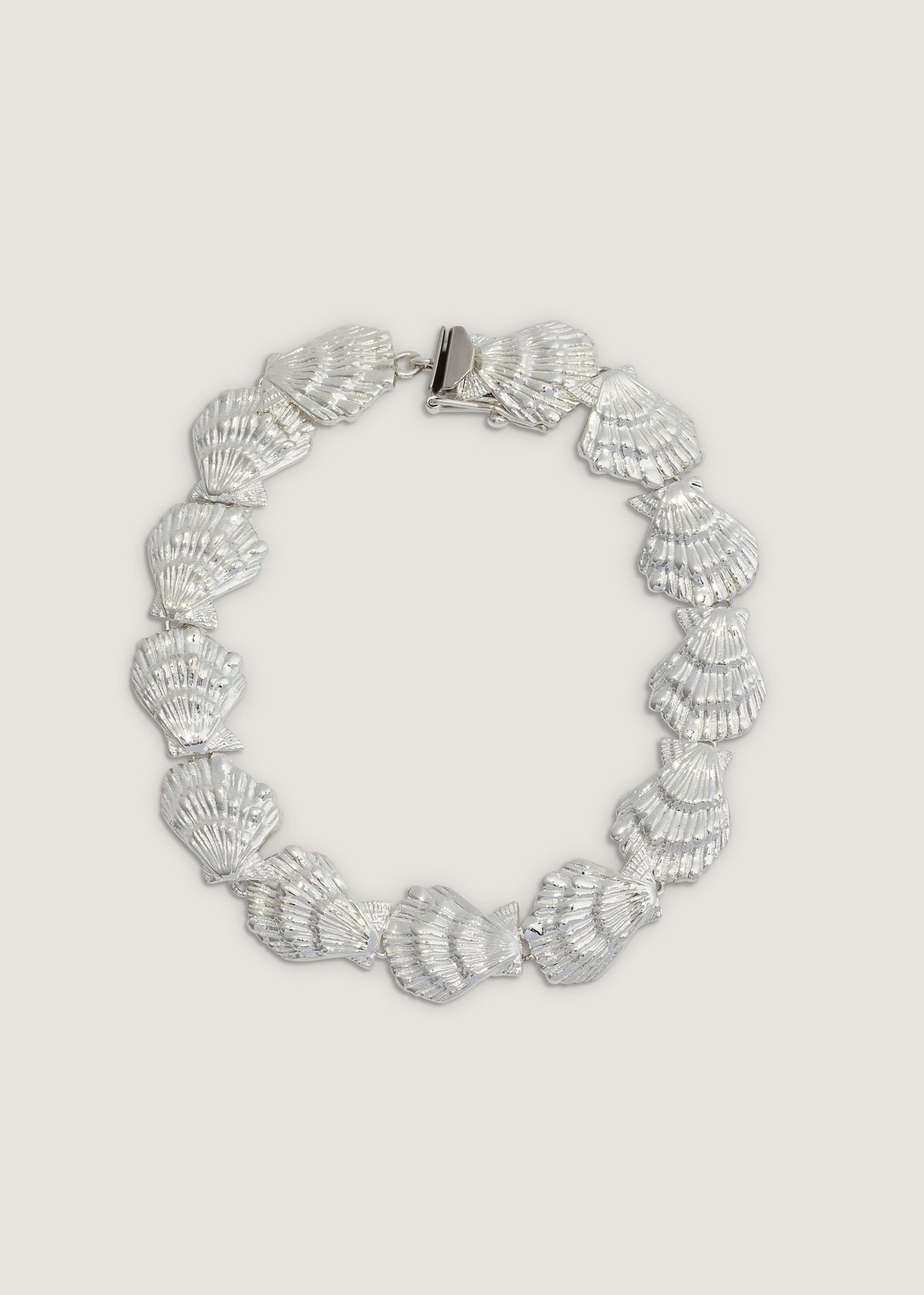 Sterling Silver Seashell Bracelet | Kinn Studio