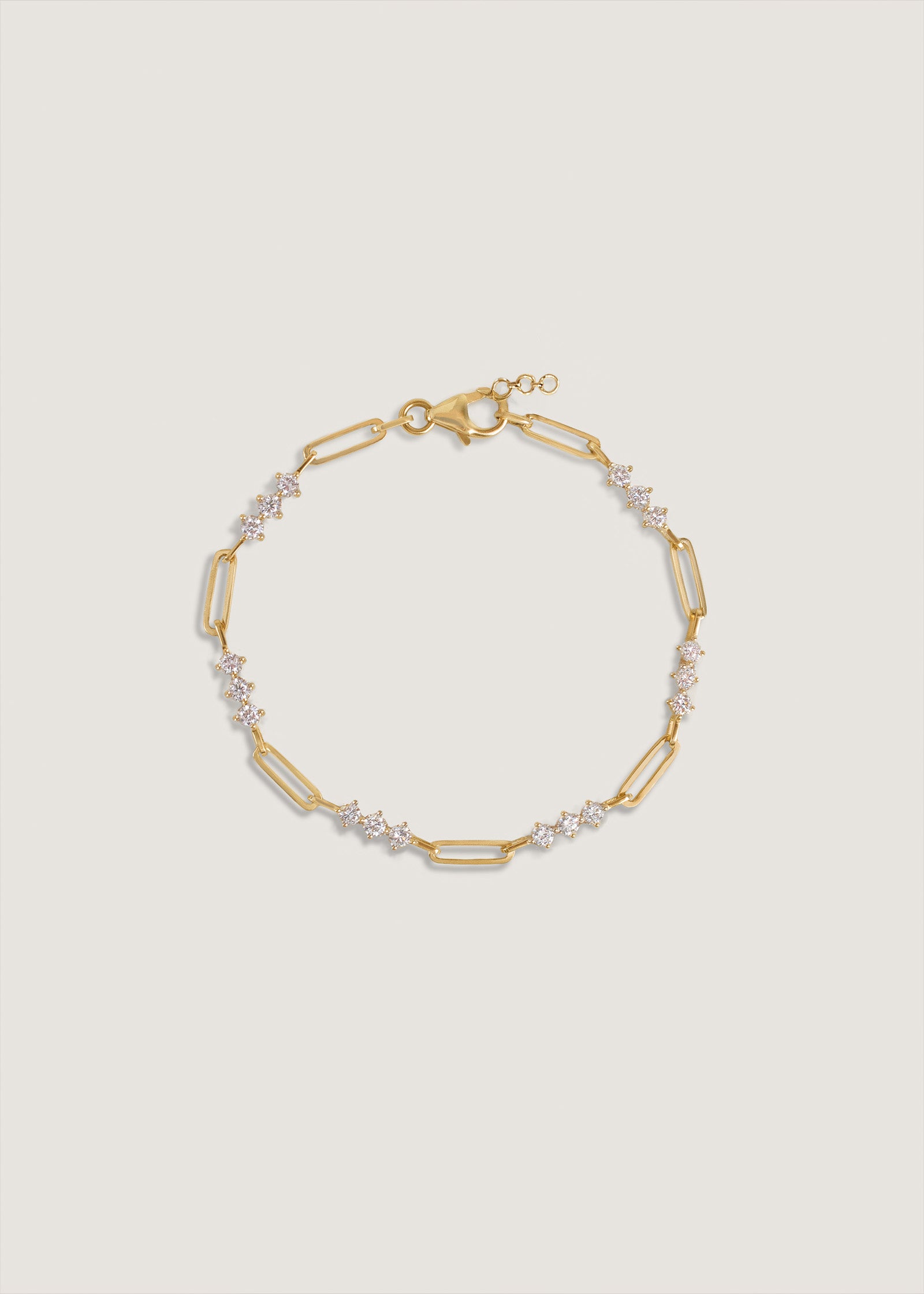 14k Gold Karina Diamond Trio Bracelet | Kinn