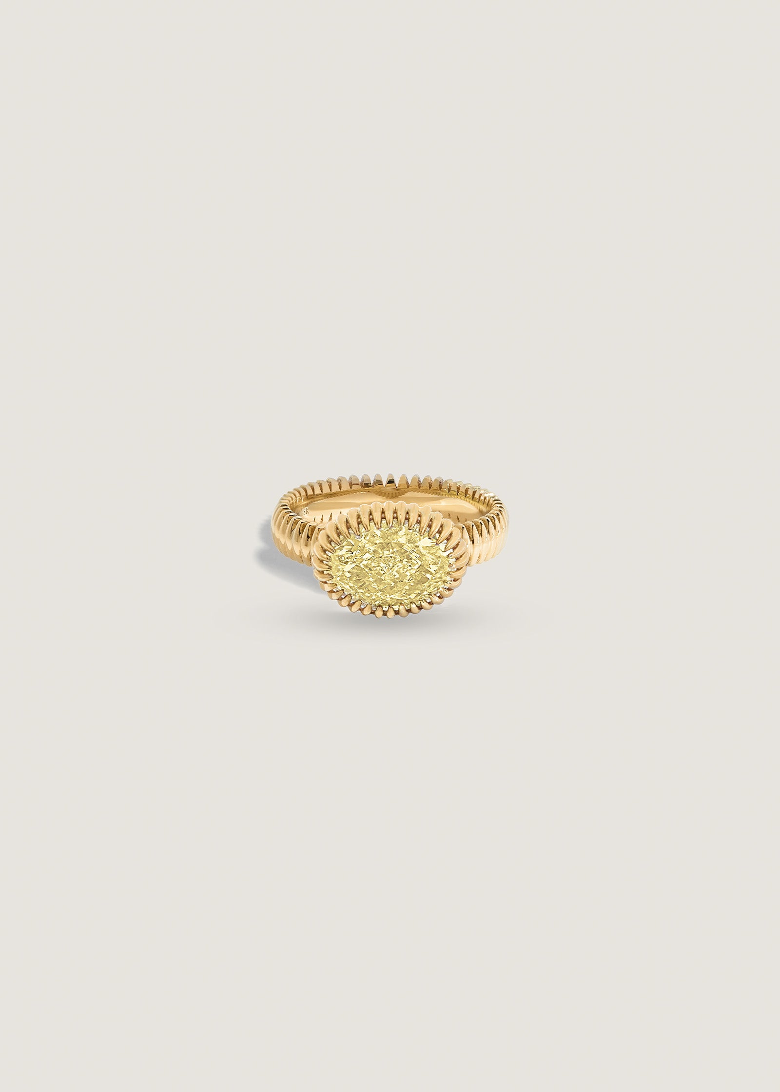 Kinn Studio Josephine Yellow Diamond Ring