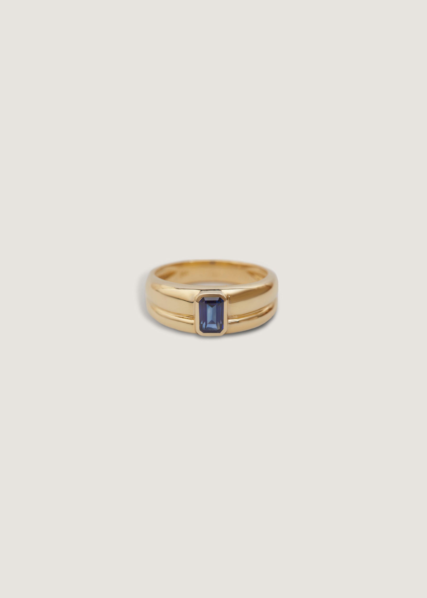 Luna Layered Ring Blue Sapphire