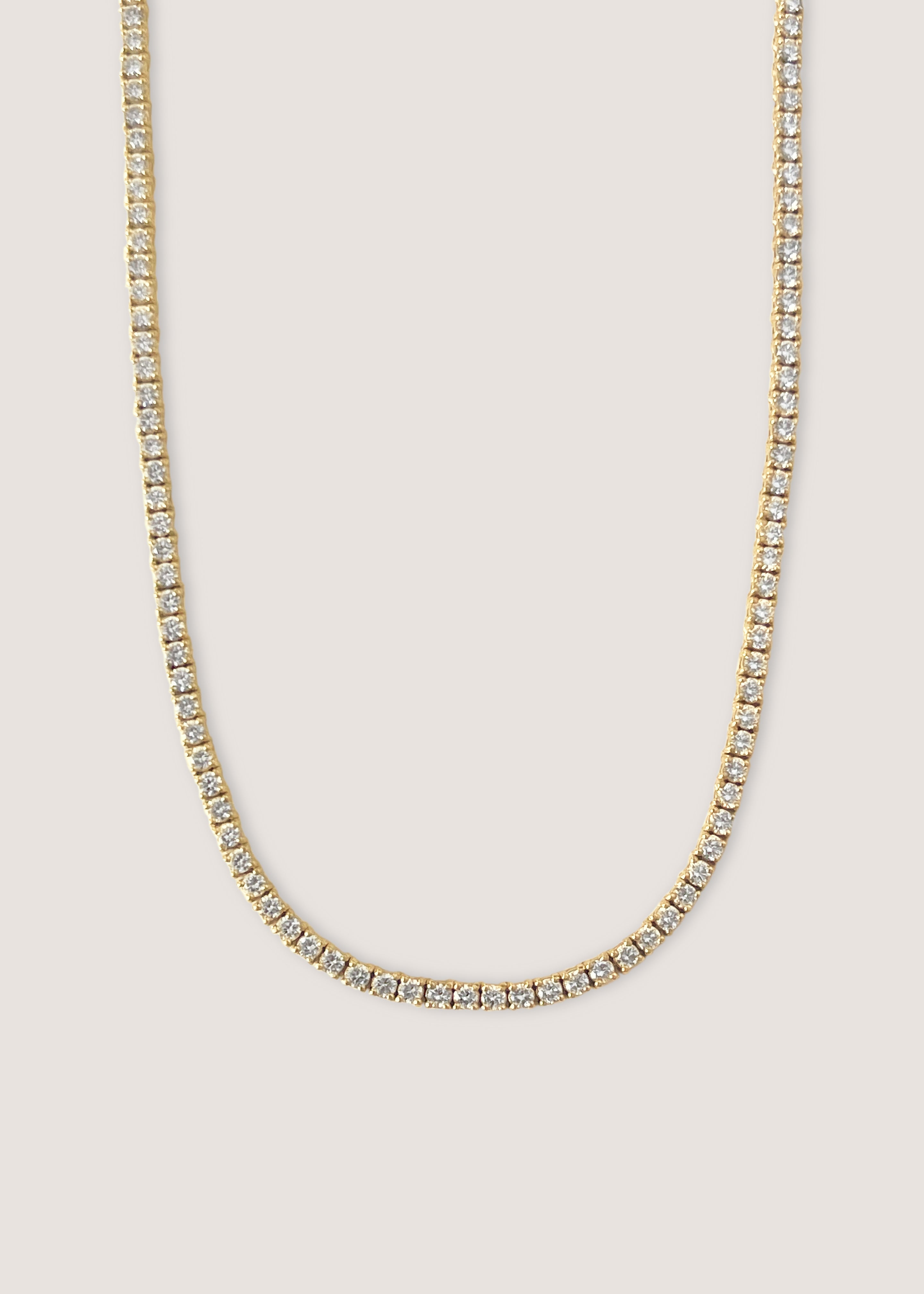 Diamond Cut Rolo Chain Necklace - Kinn