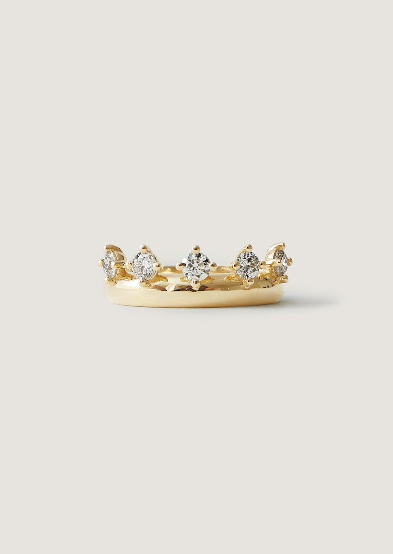 Provence Diamond Crown Ring