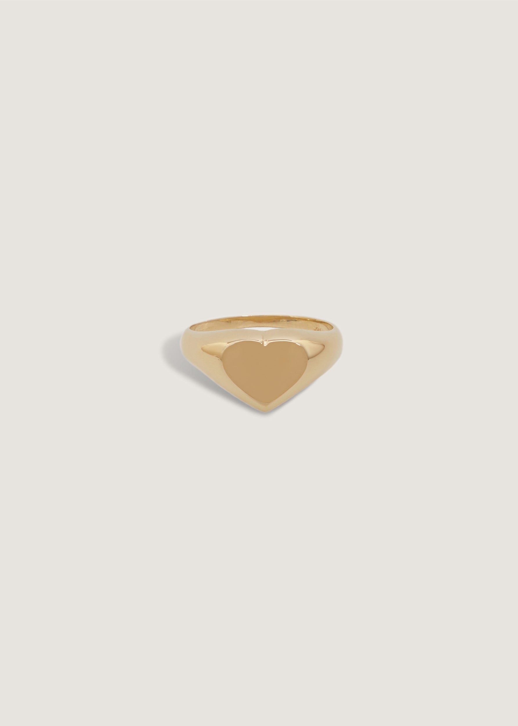 Bold Heart Signet Ring Kinn