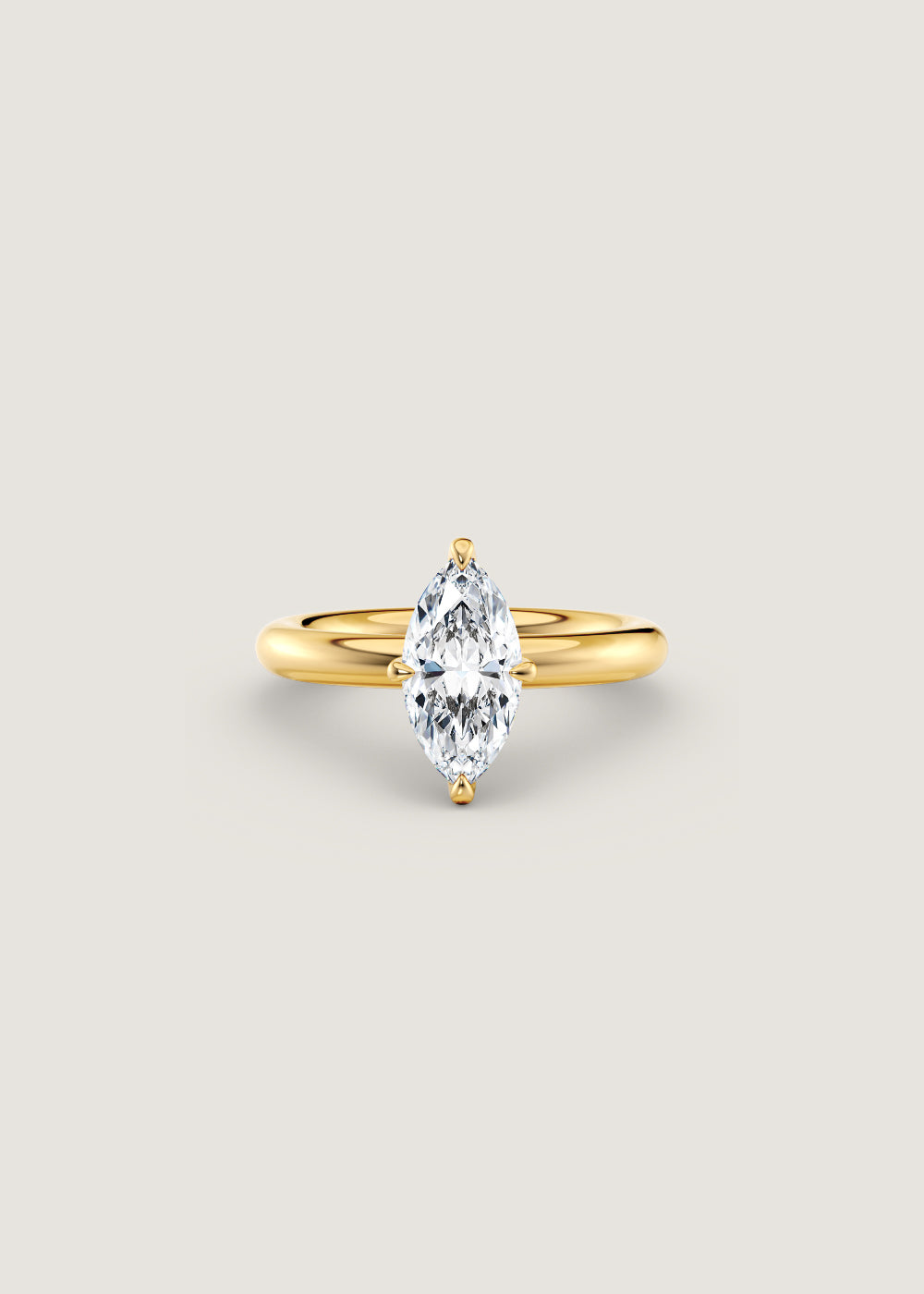 Daphne store solitaire ring