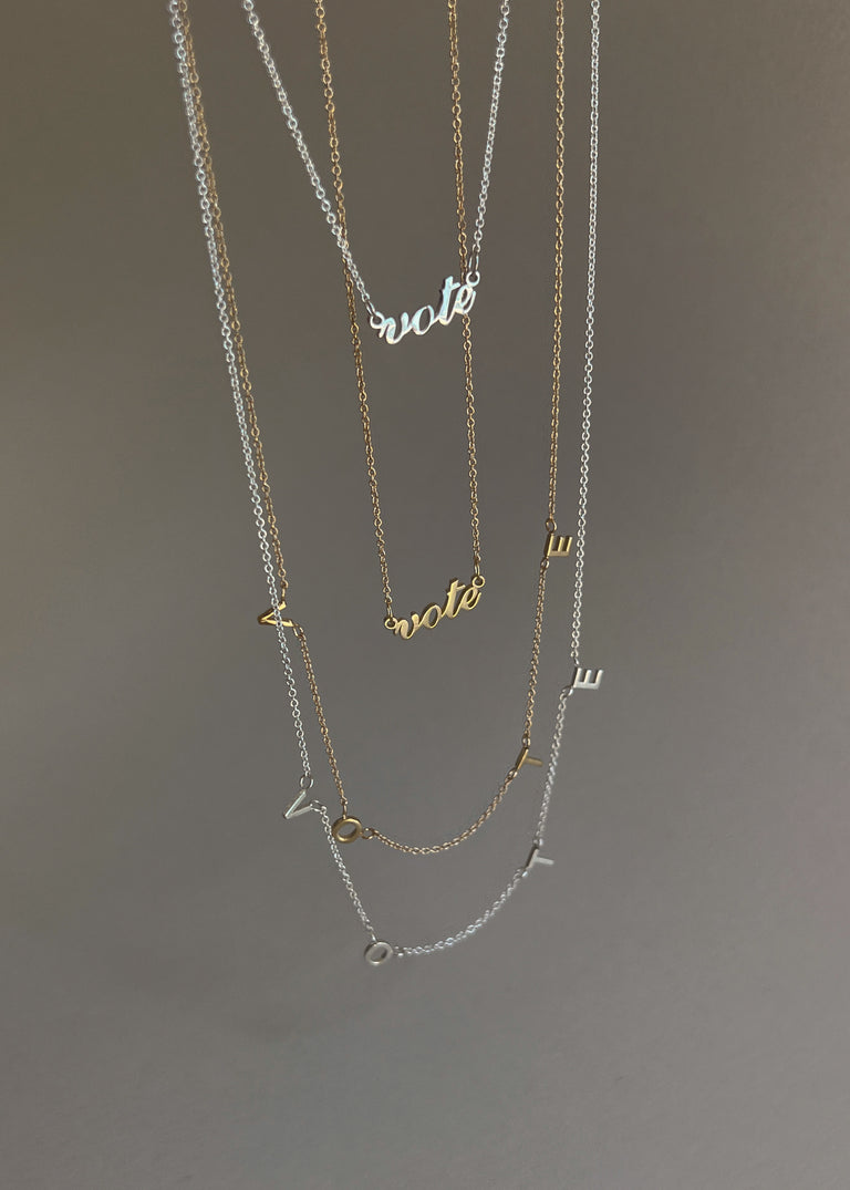 Vote Necklaces—In Support of I Am A Voter