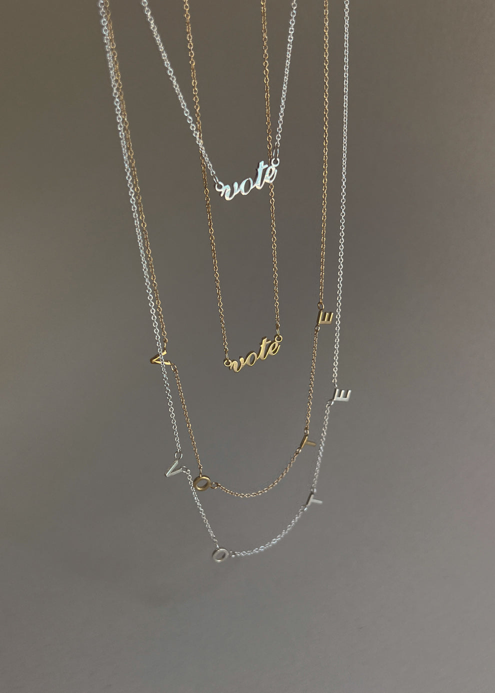 Vote Necklaces—In Support of I Am A Voter