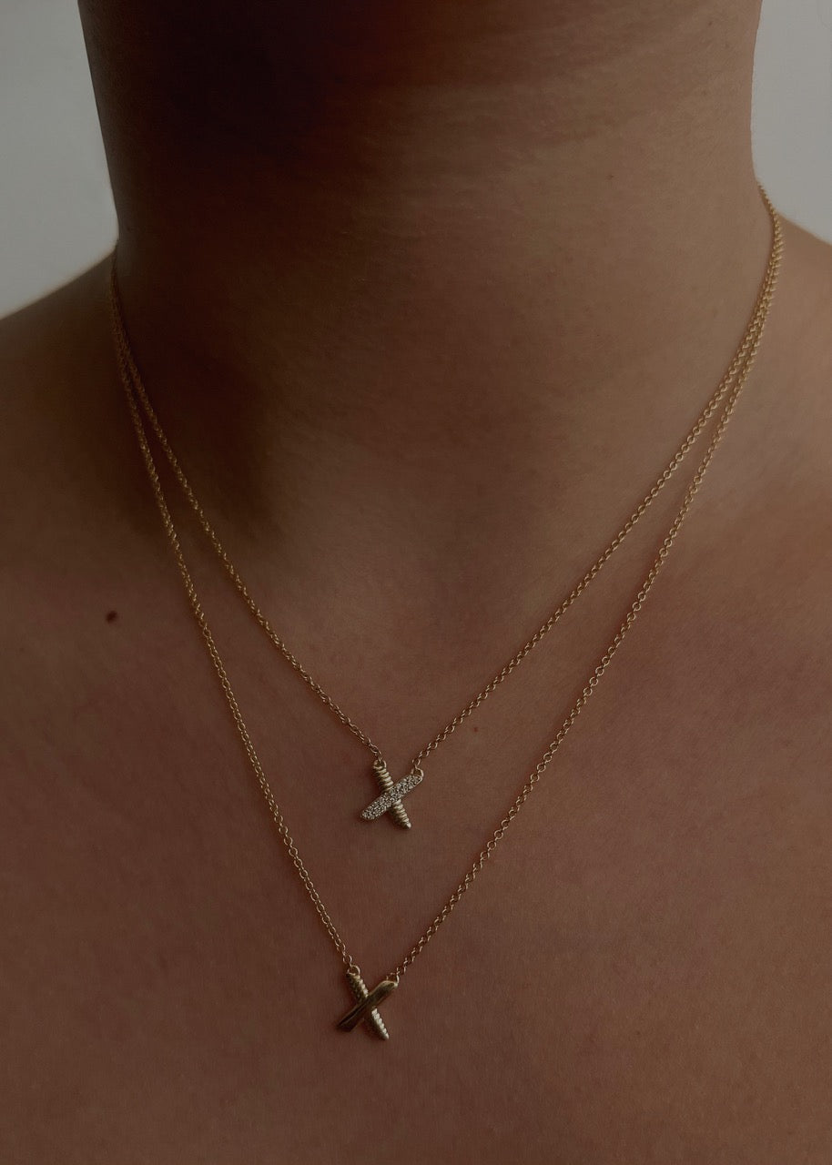 Eternal Bond X Necklace