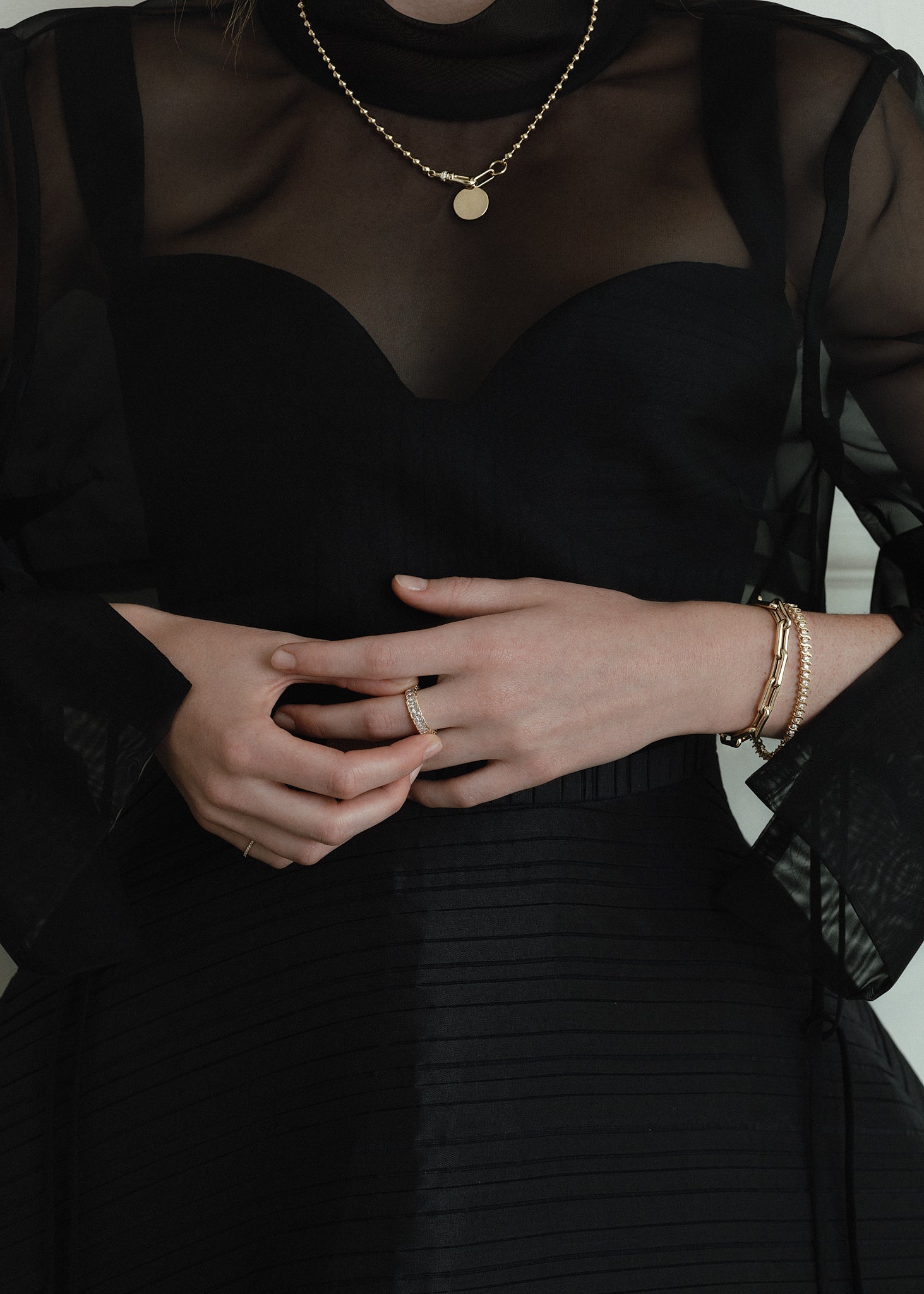 Kinn x Sunset Tennis Club S Link Tennis Bracelet