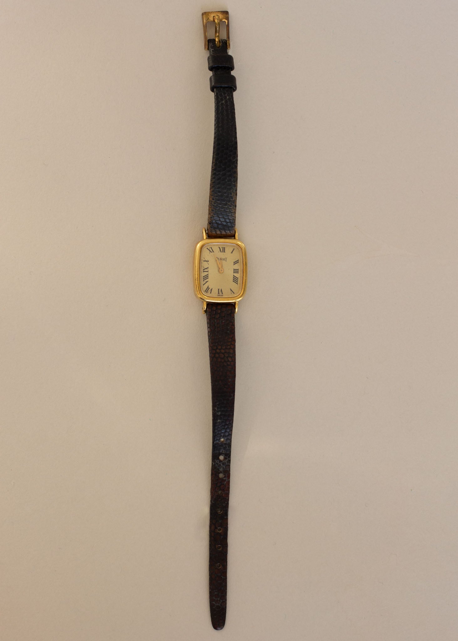 Vintage Piaget Leather Watch