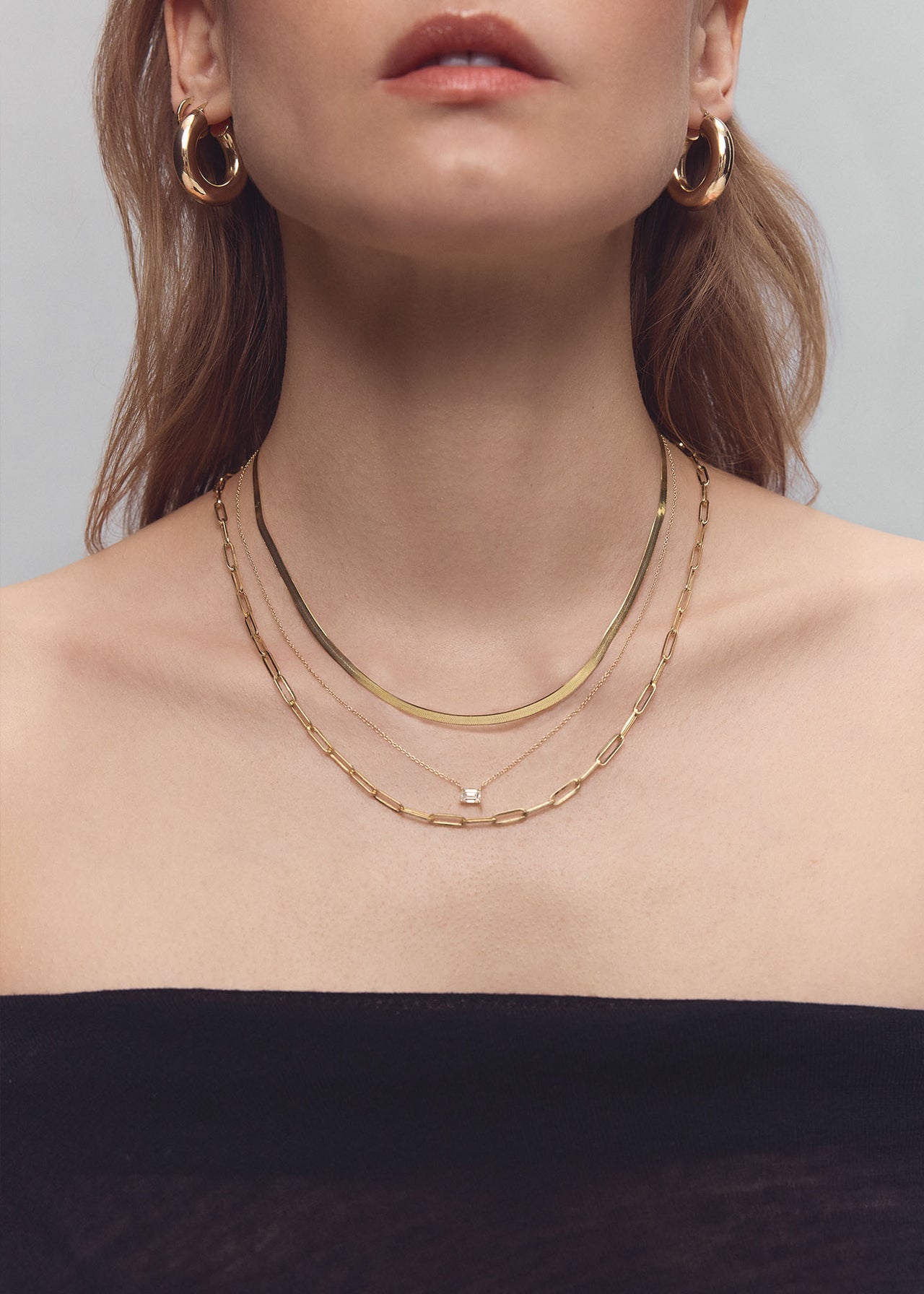 Paperclip Link Chain Necklace