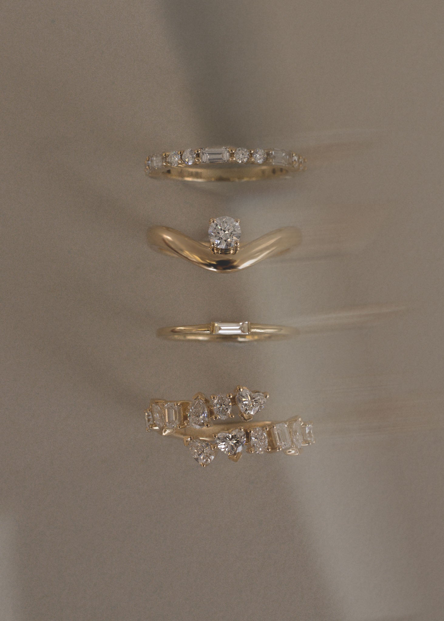 Aria Wrap Around Ring Diamond - Kinn