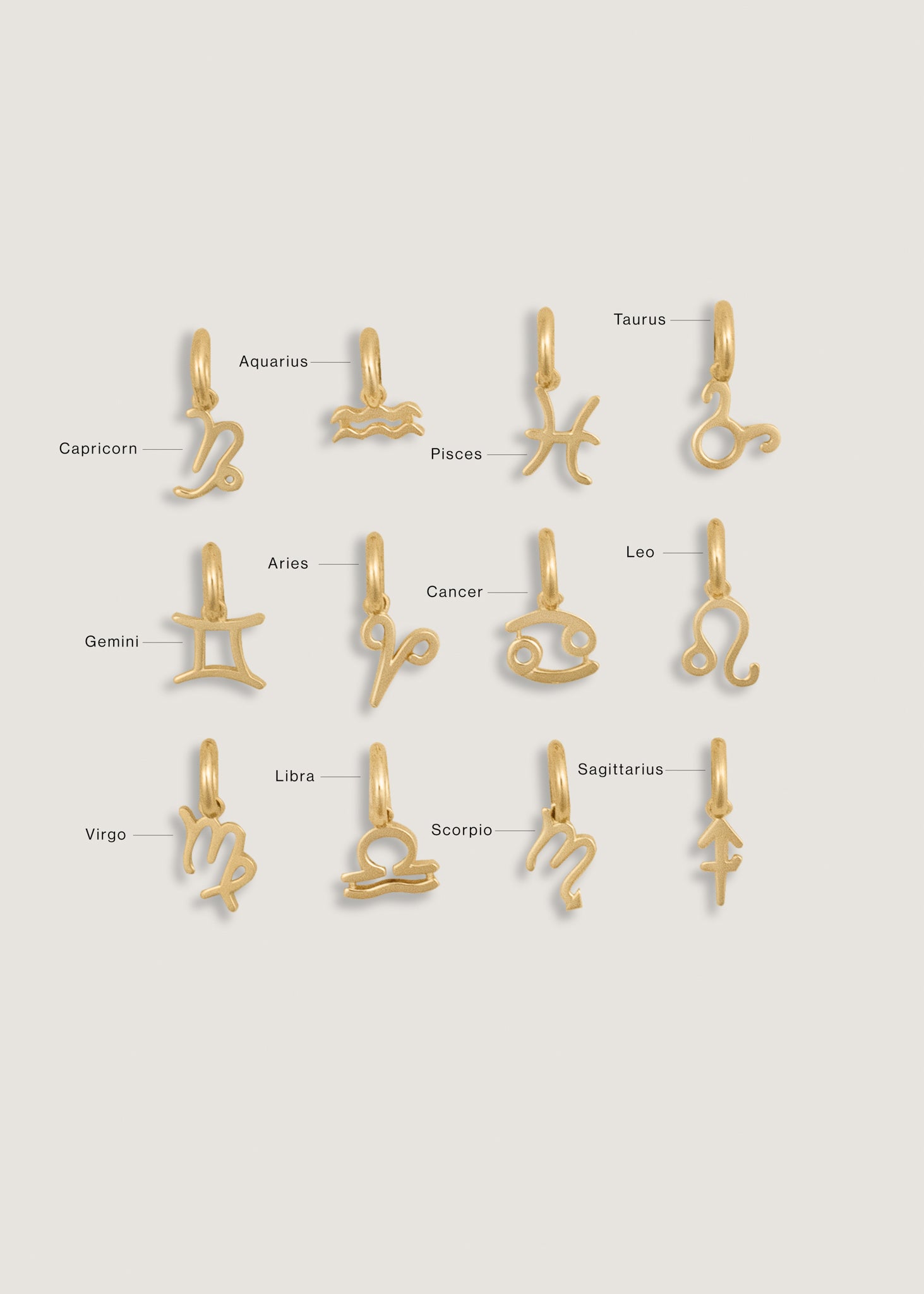 Anniversary Astrology Charm Kinn Studio - Main Image