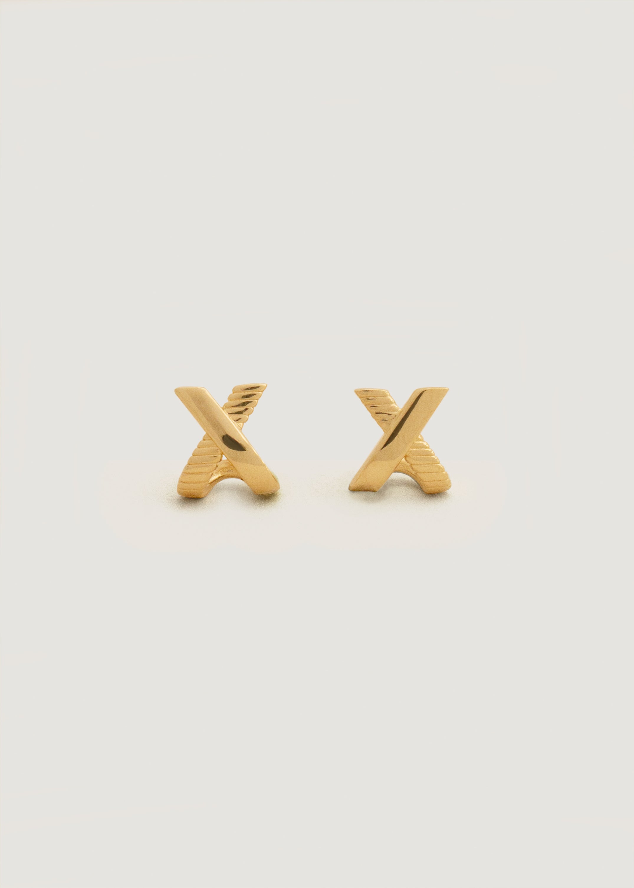 Eternal Bond X Stud Earrings