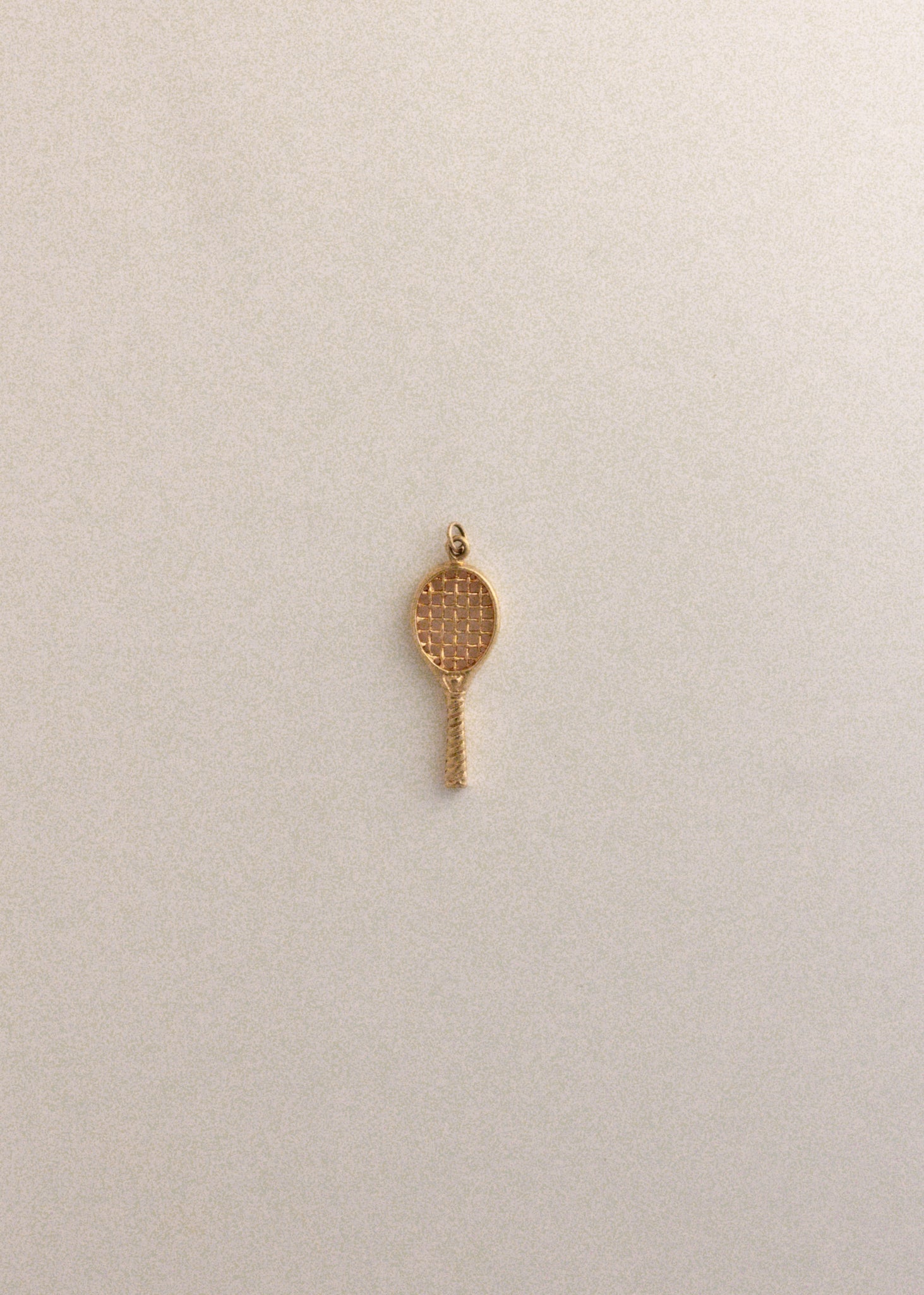 Vintage Tennis Racquet Charm
