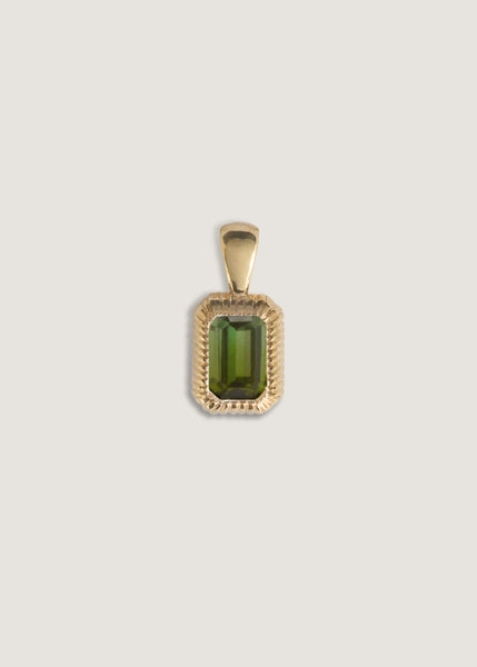 Abstract Galaxy Green Tourmaline and Phantom Quartz Pendant in Sterling Silver, Green Tourmaline and Lodalite Gemstone Pendant in 2024 Silver