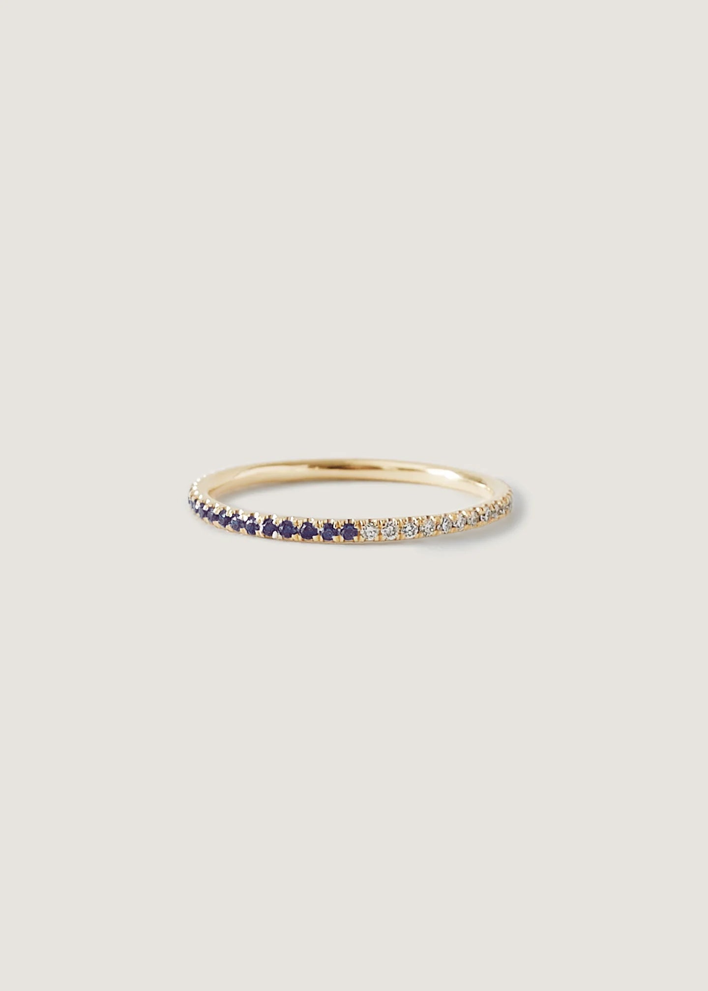 Two In One Pavé Ring June Alexandrite