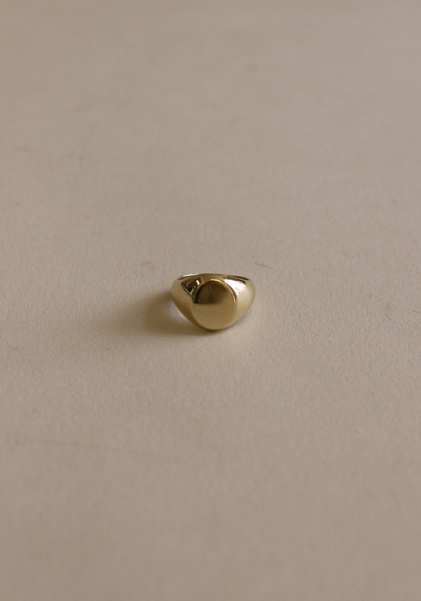 Archive Bold Classic Hollow Signet Ring