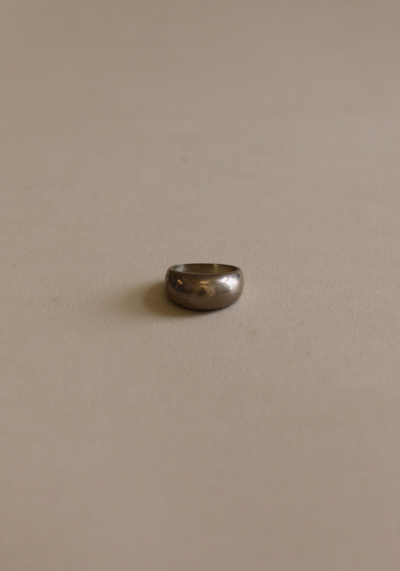 Archive Dare To Love Bold Classic Dome Ring Silver