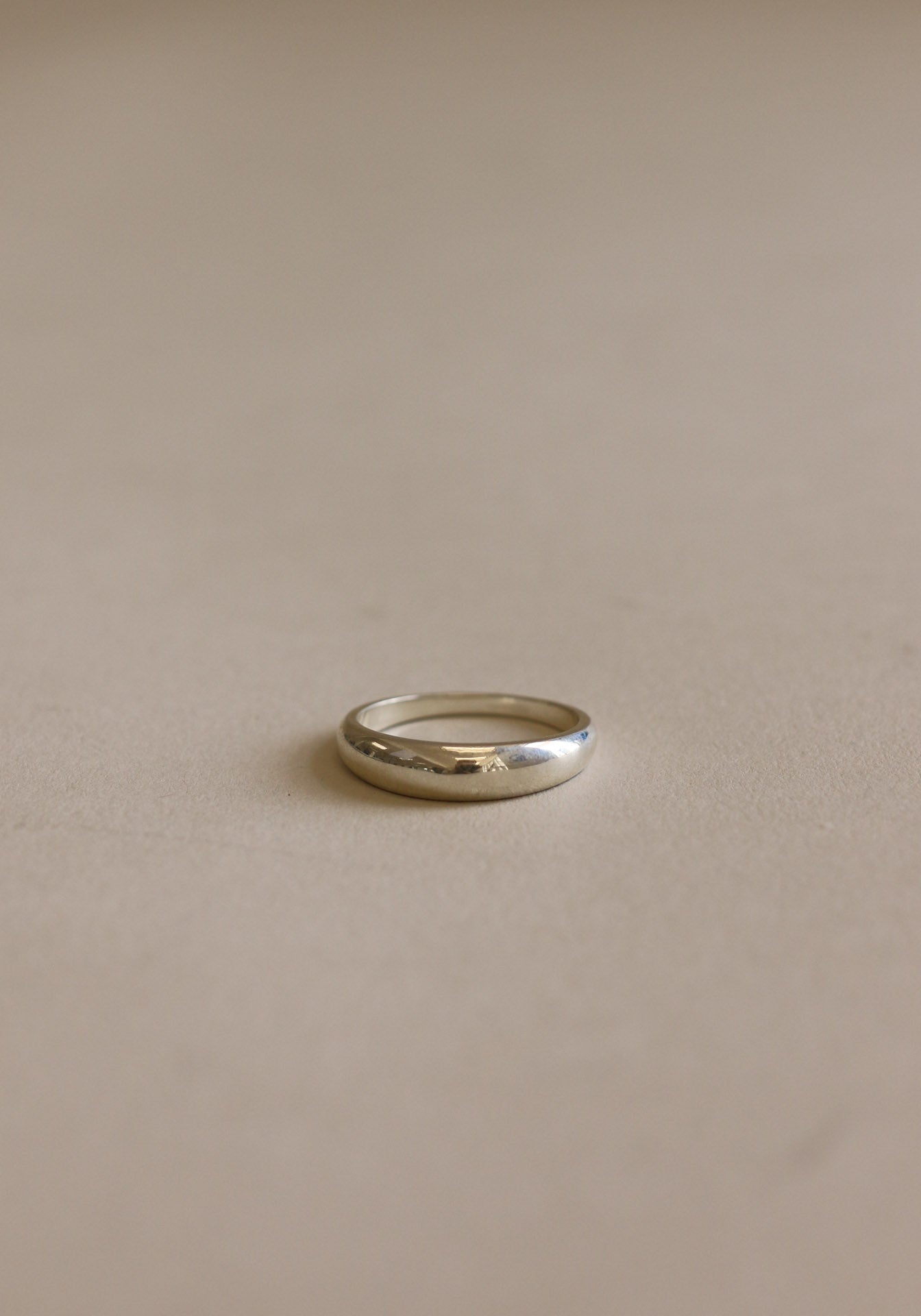 Archive Dare To Love Classic Dome Ring Silver