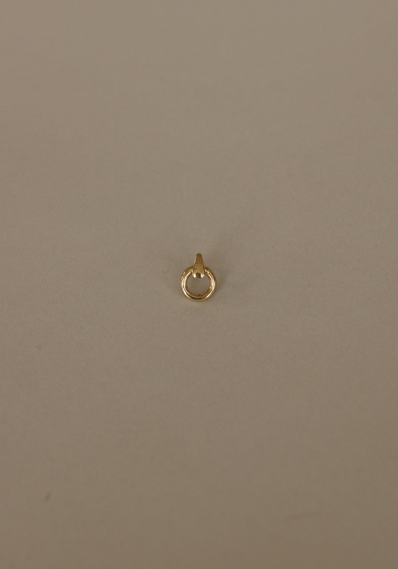 Archive Door Knocker Earring