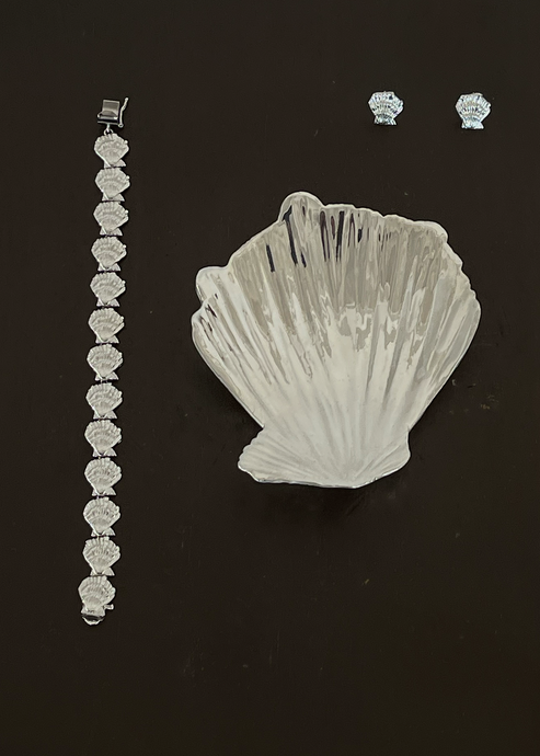 Sterling Silver Shell Earrings | Kinn Studio