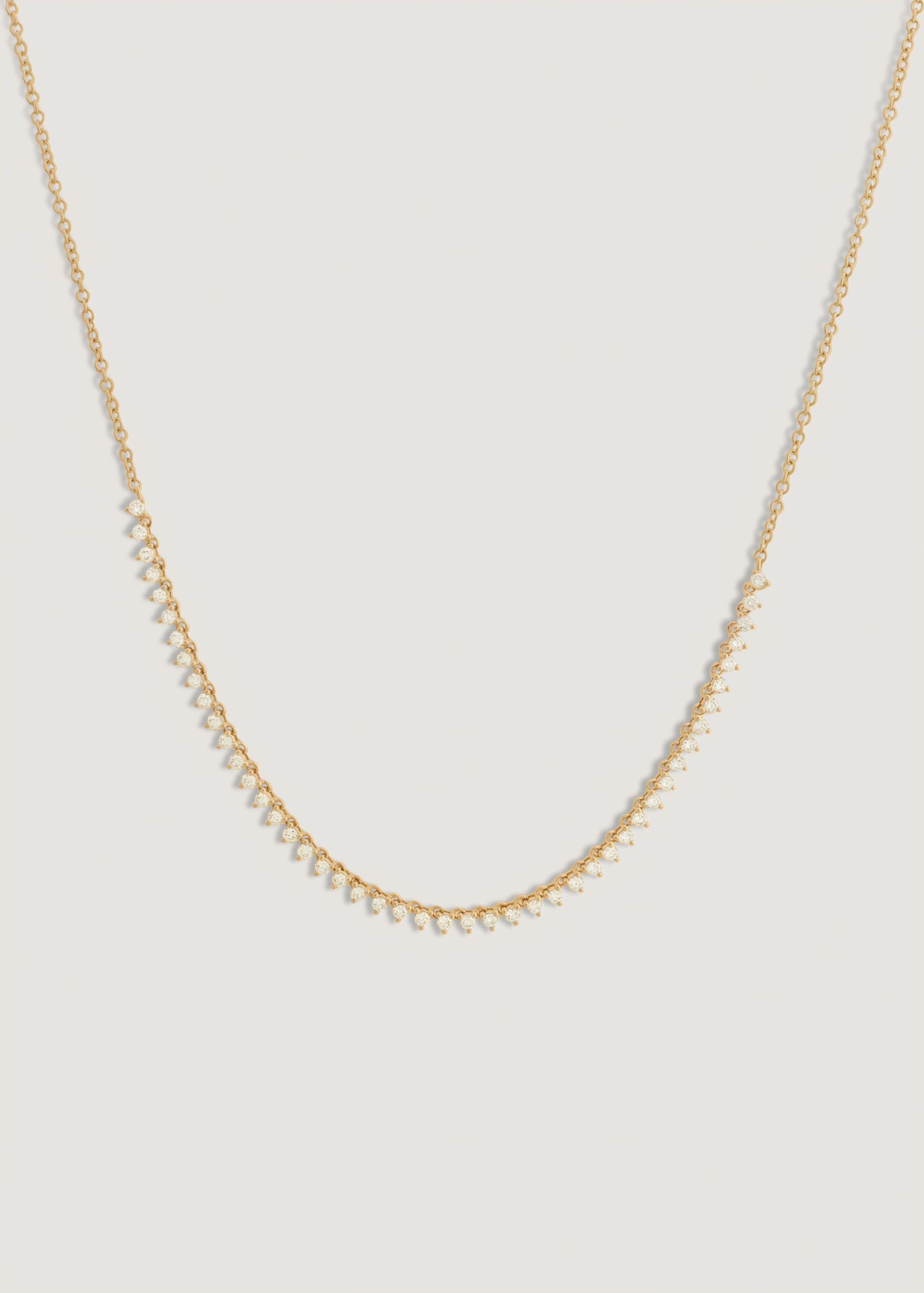 Linea Diamond Row Necklace