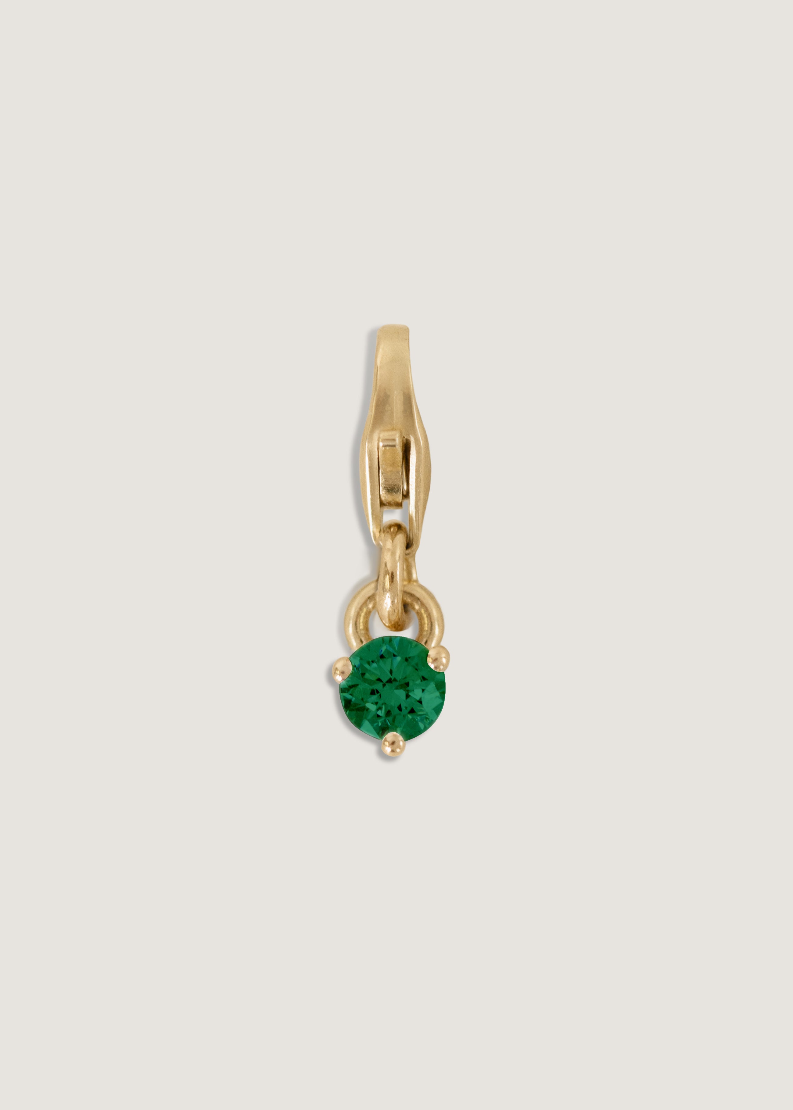 Ma-eum Birthstone Charm Emerald