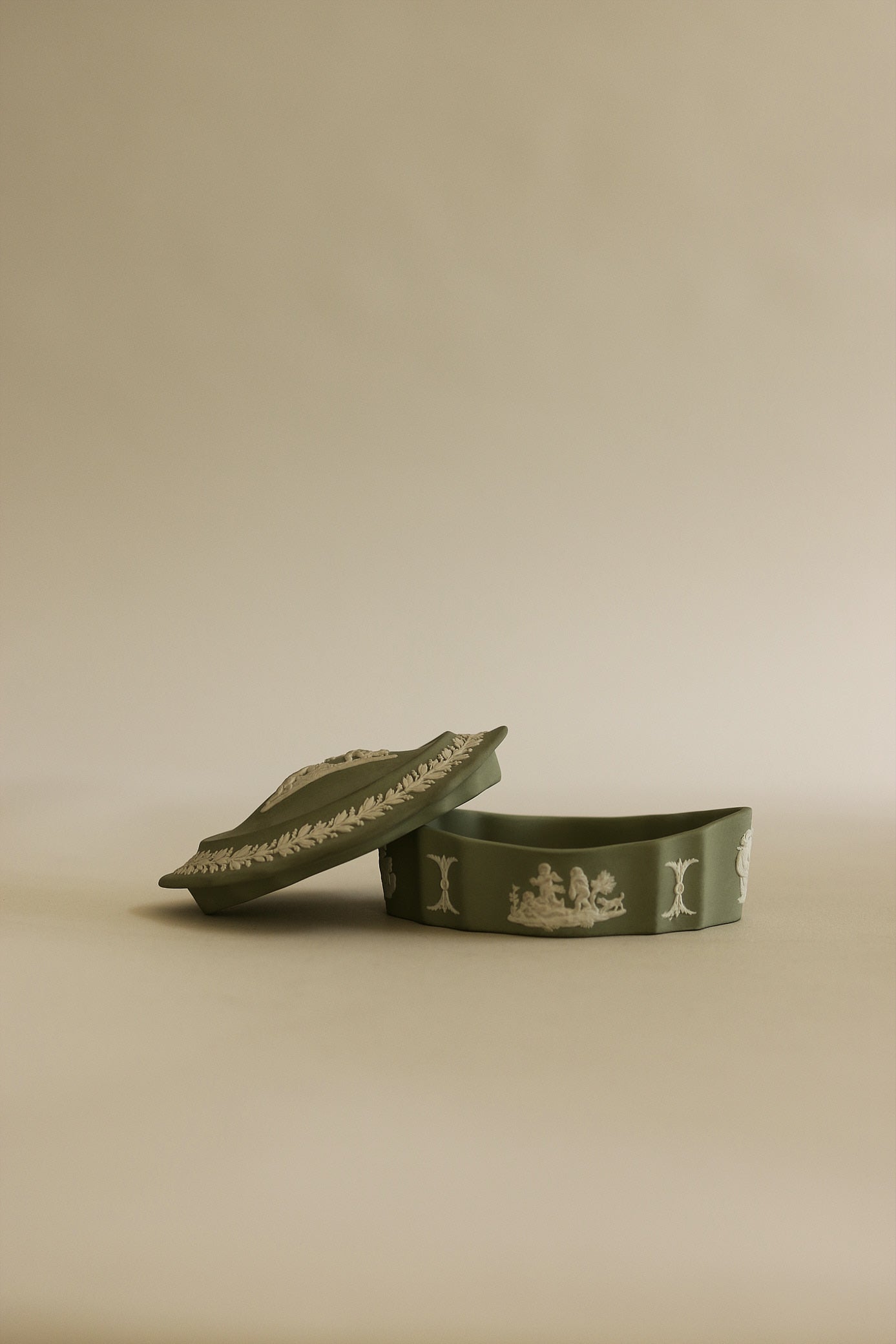 Green Vintage Treasure Box