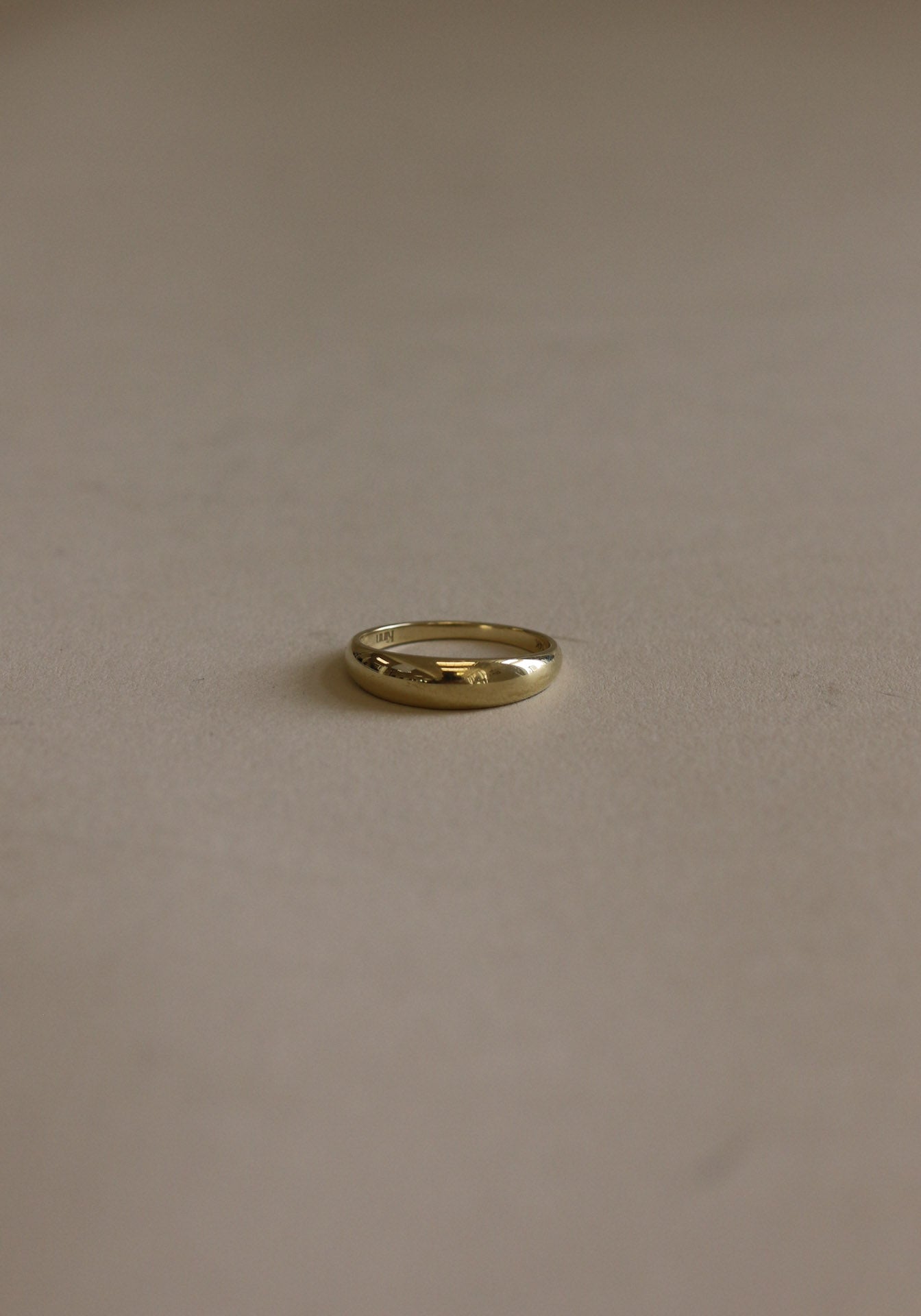 Archive Dare To Love Classic Hollow Dome Ring Gold