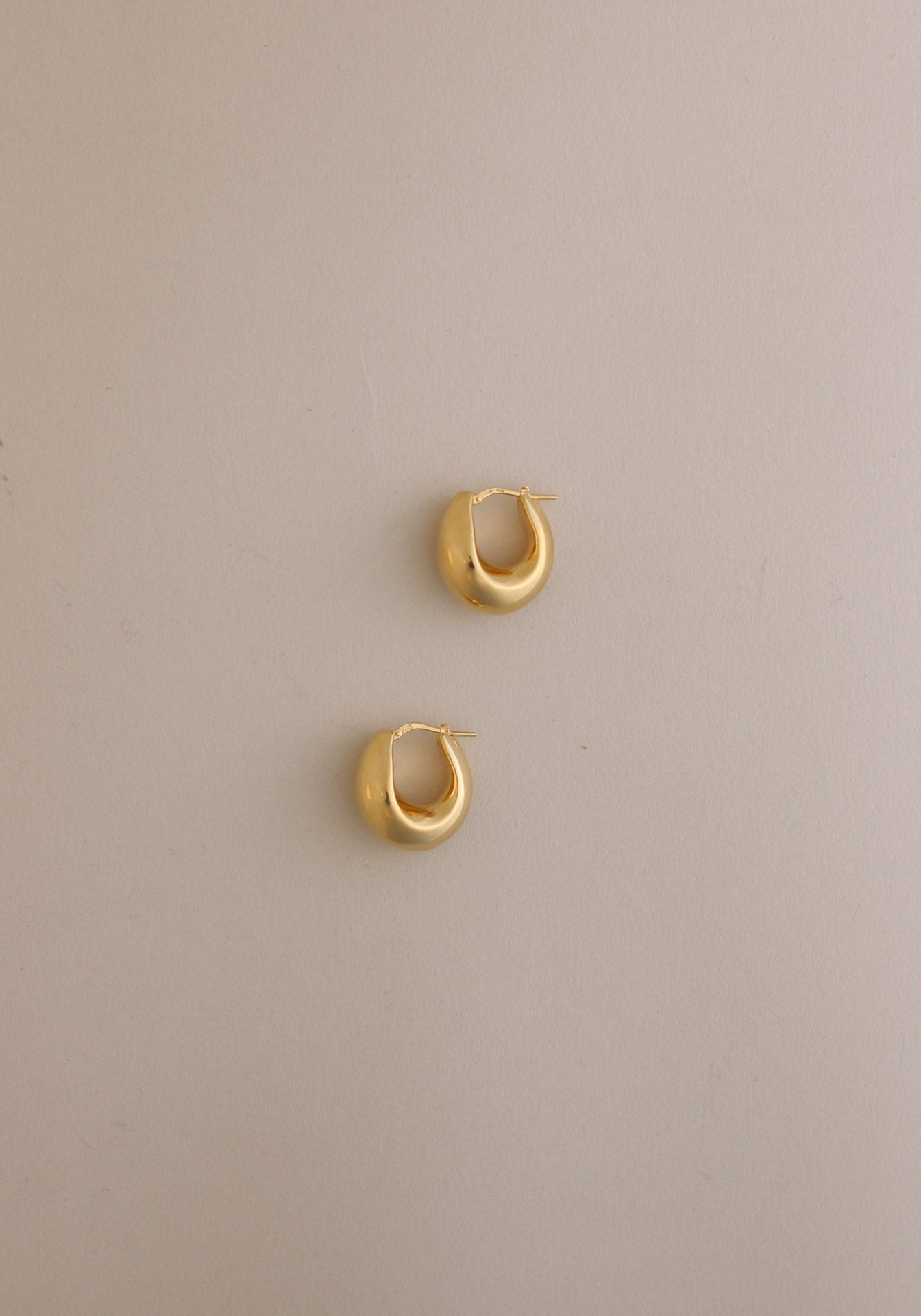 Archive Bold Teardrop Hoop Earrings