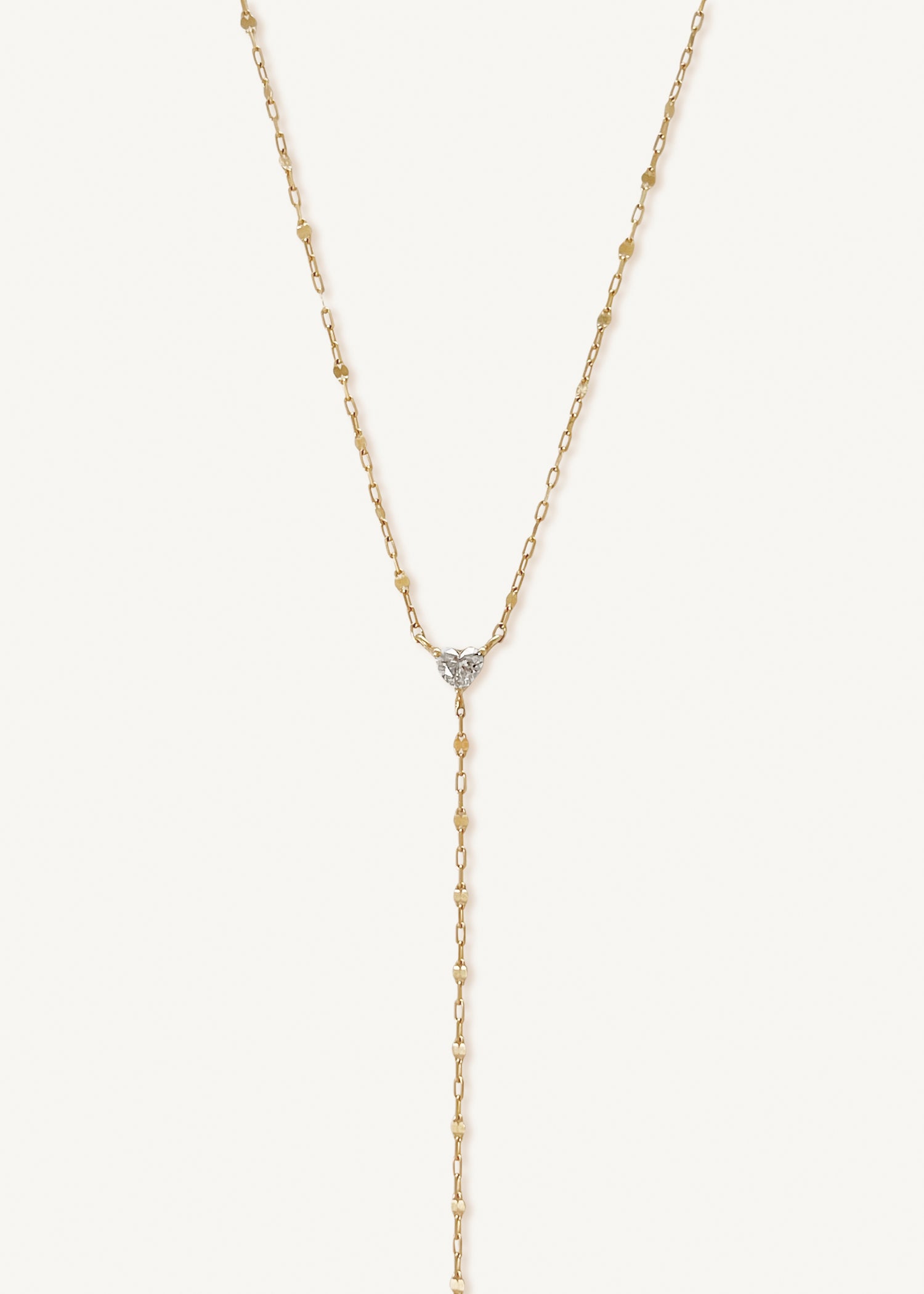 Heart Lariat Necklace