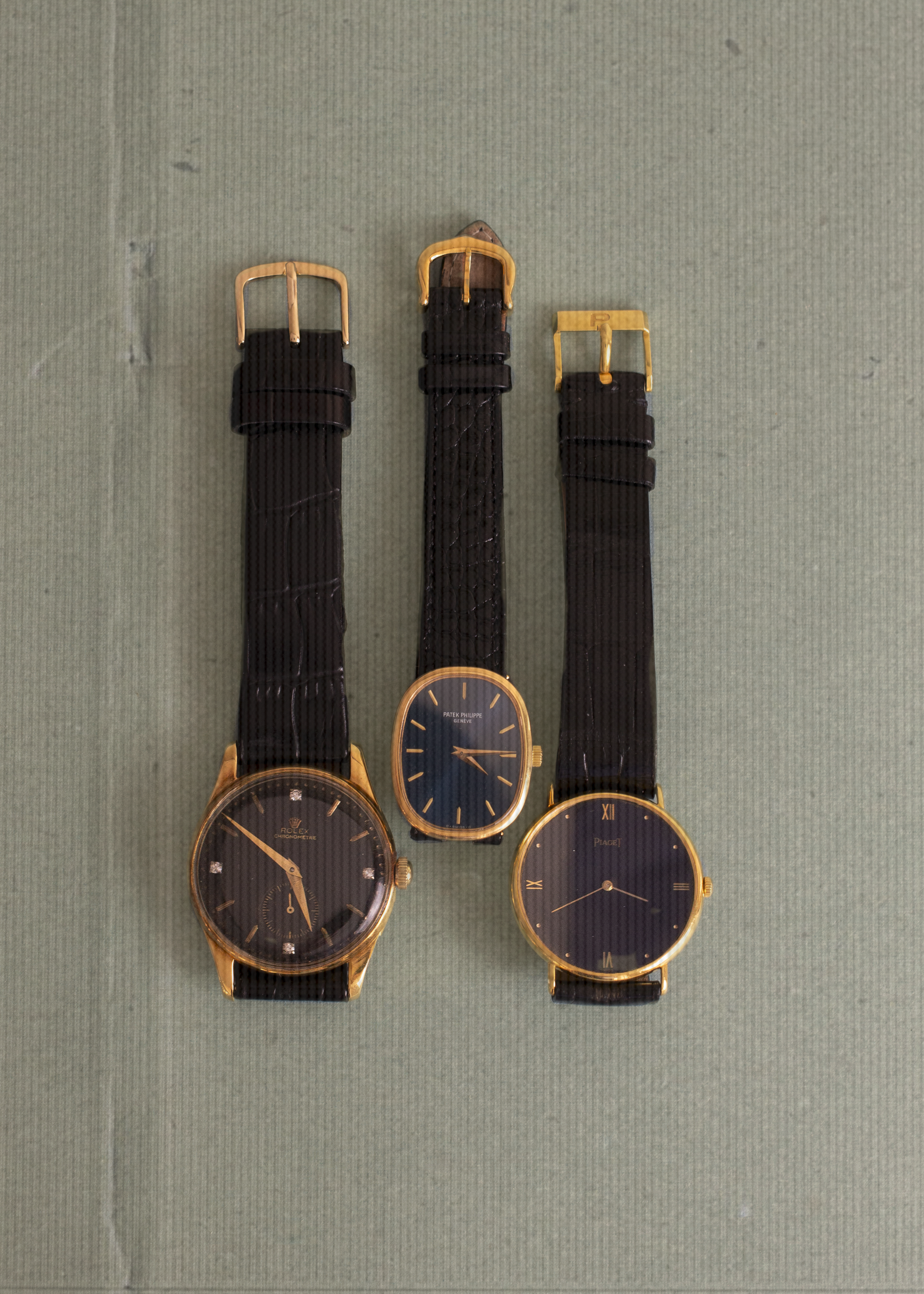 Vintage 18k Yellow Gold Patek Philippe Geneva Watch