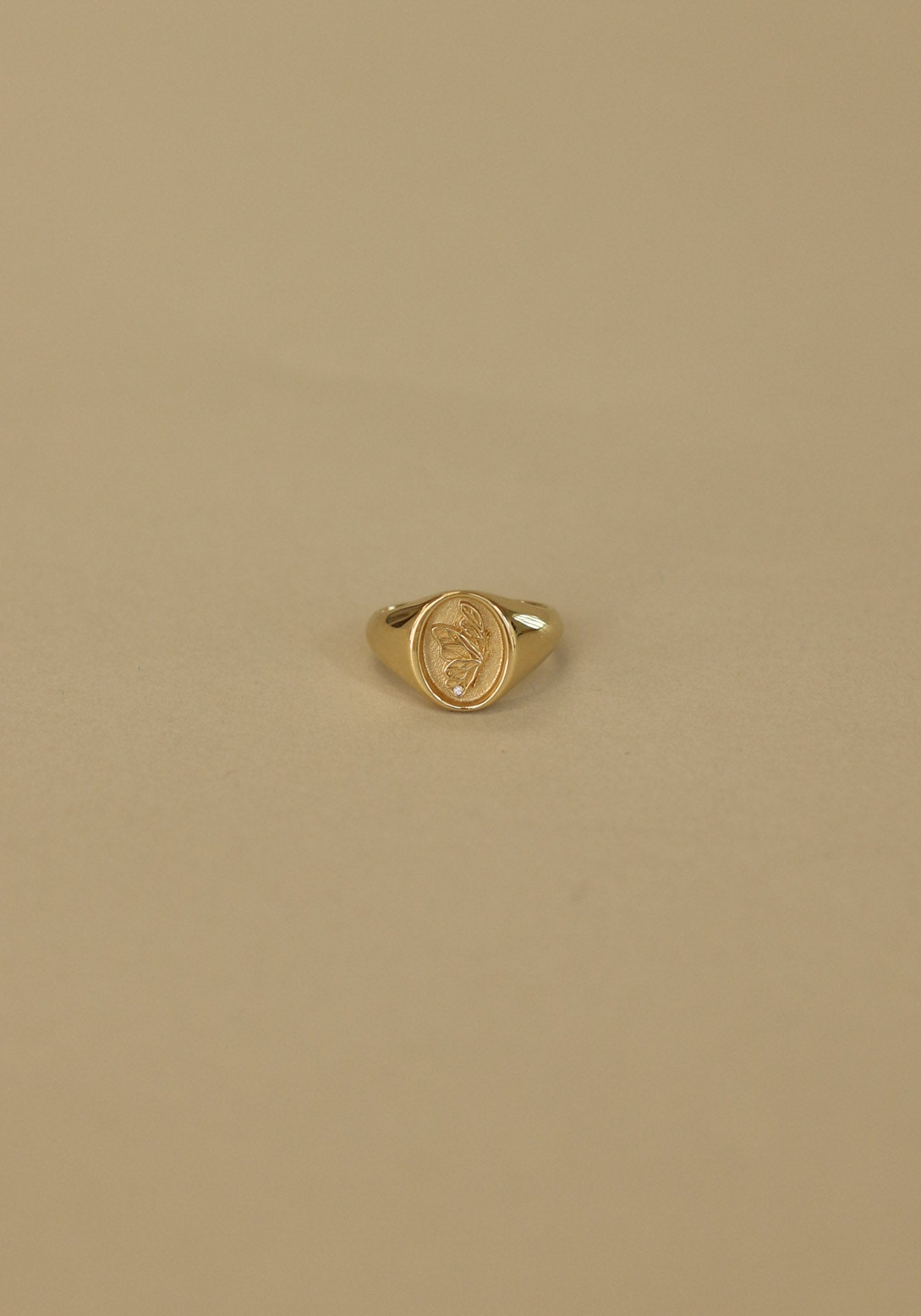 Archive Juliette Butterfly Signet Ring