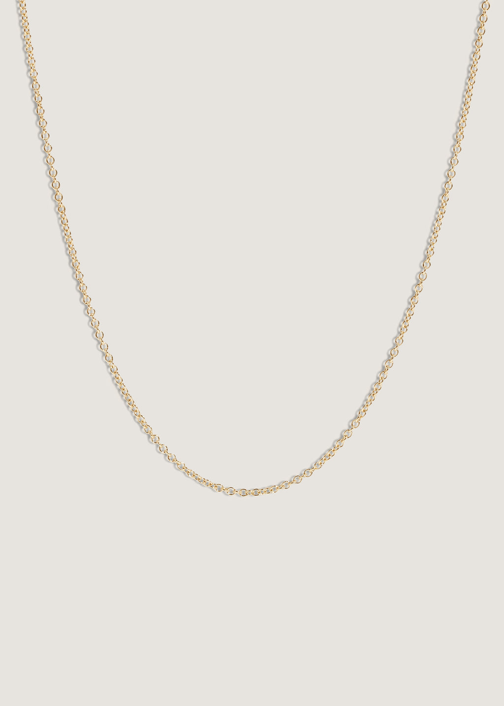 Micro Rolo Link Chain Necklace | Kinn