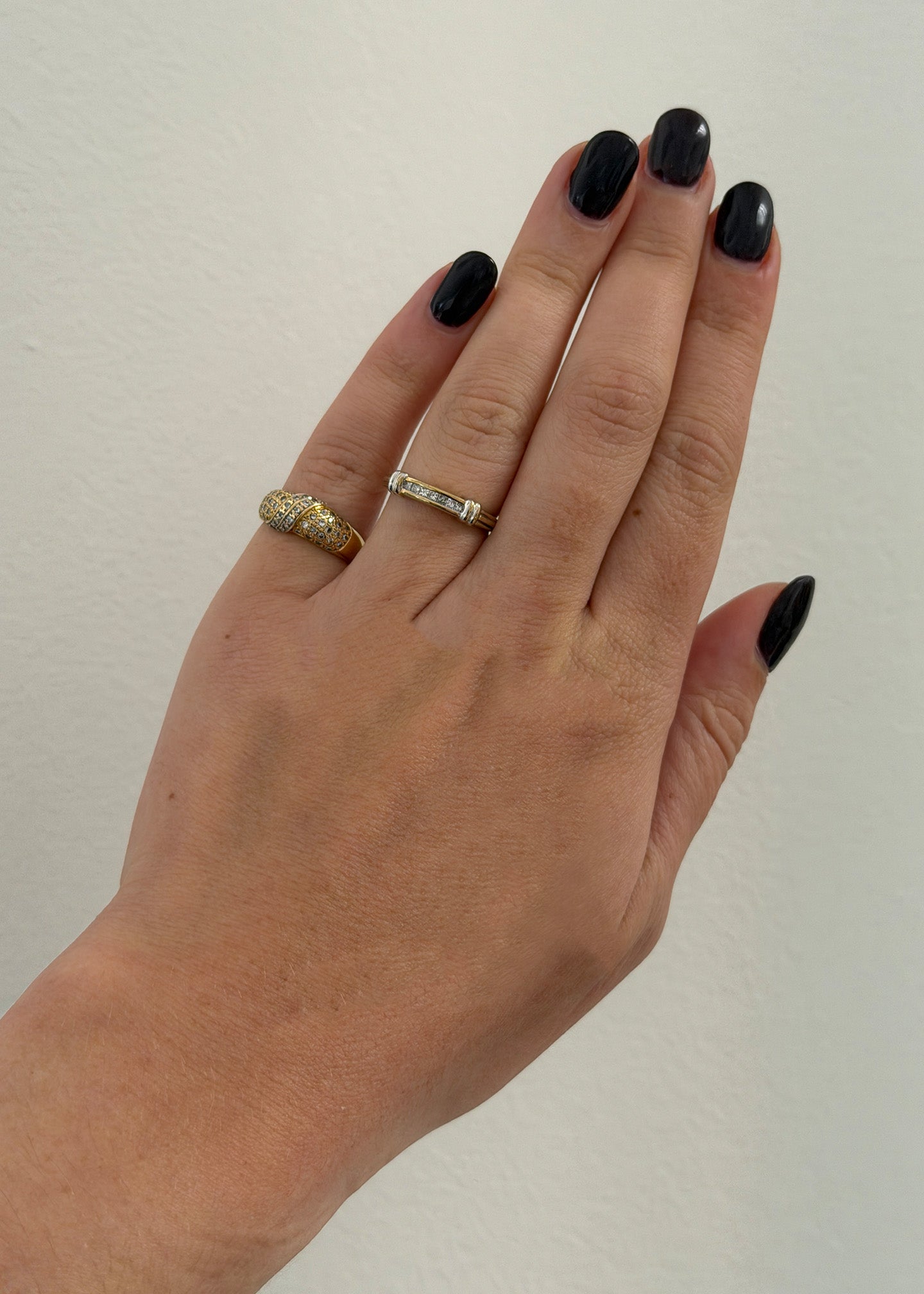 Vintage 10k Diamond Ring