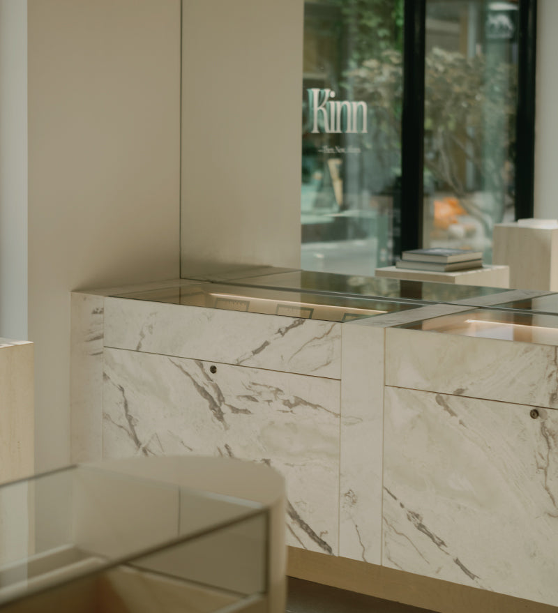 Kinn jewelry. Modern heirlooms—then, now, always.