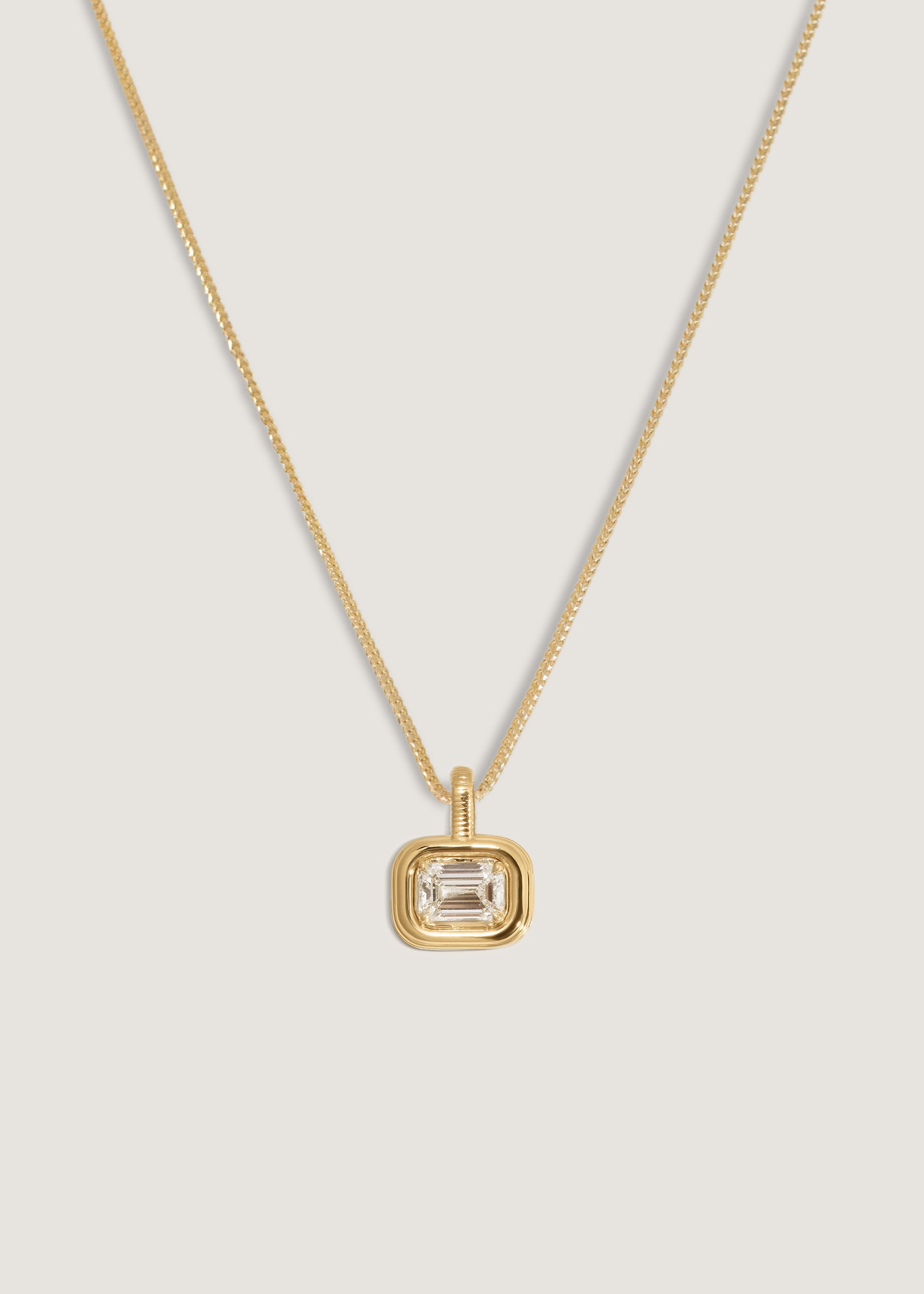Margot Necklace in 14k Gold – Token Jewelry