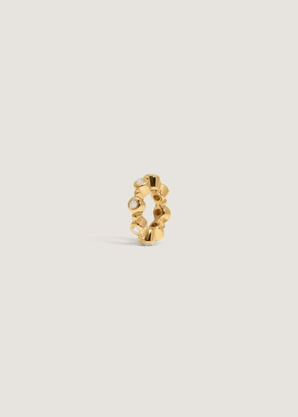 Nova Bezel Diamond Spacer Charm | Kinn Studio