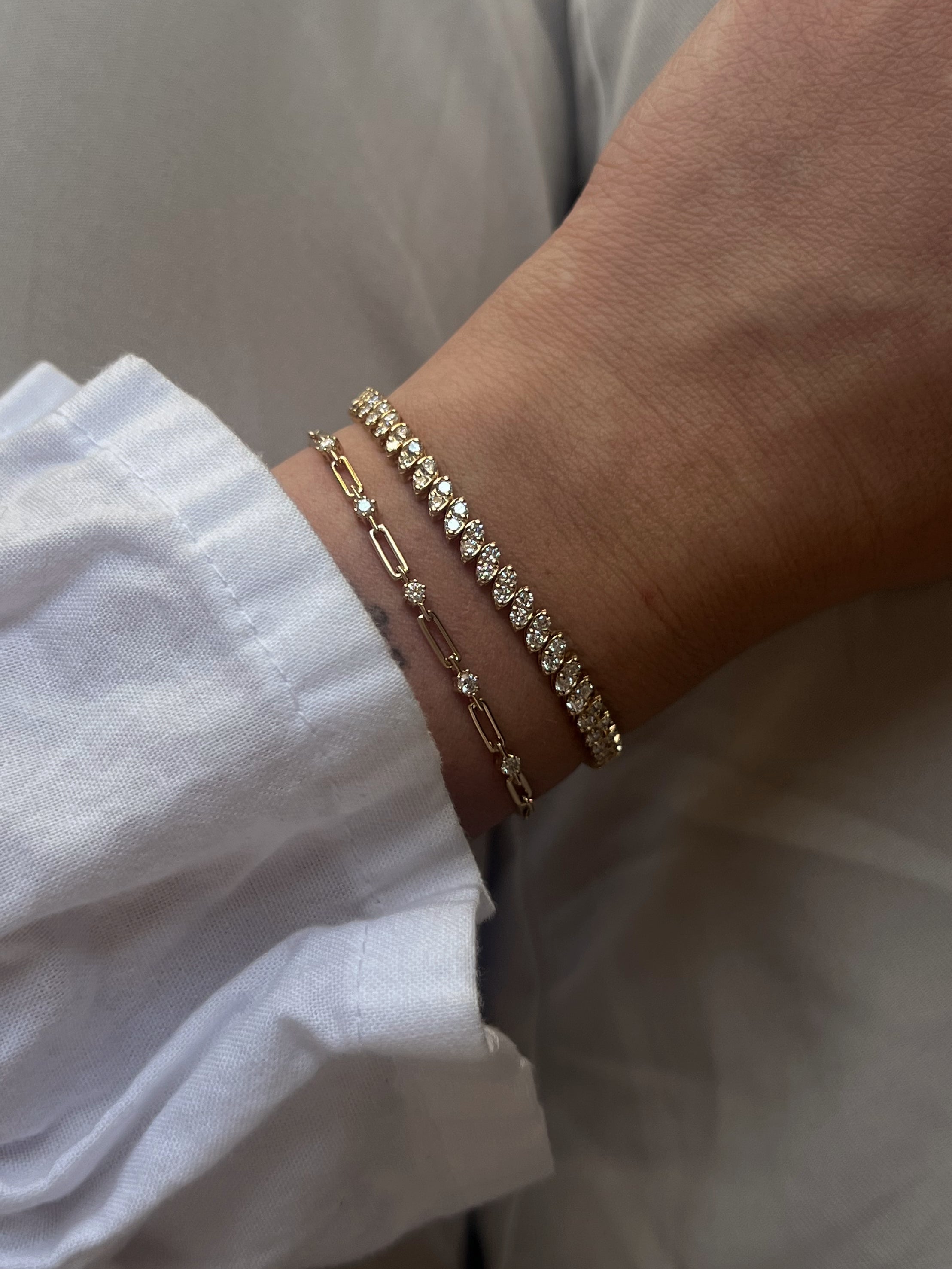 North Star V Anniversary Bracelet Diamond