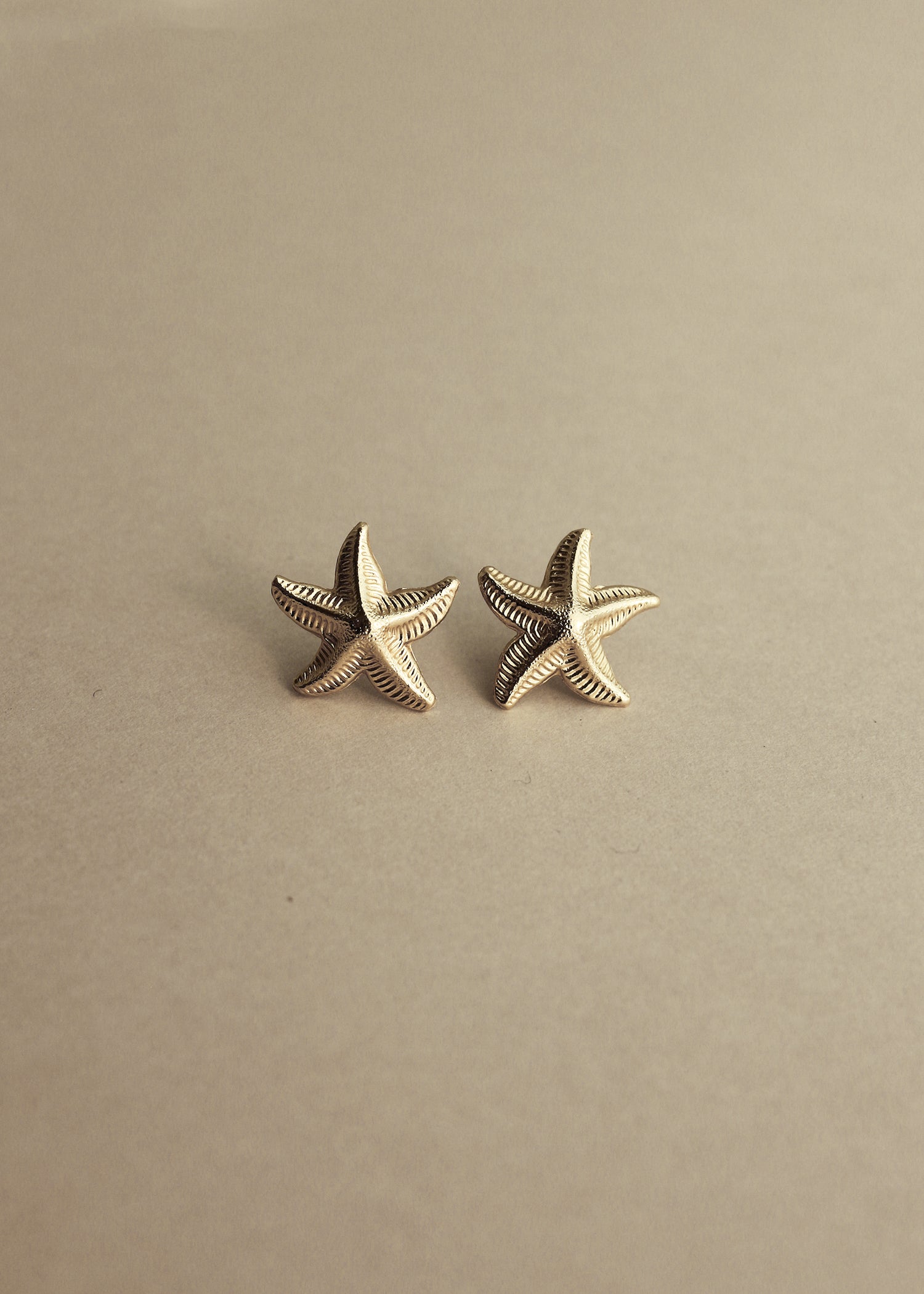 Vintage 14K Starfish Earrings