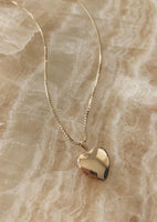 alt="Maison Heart Locket Necklace I"
