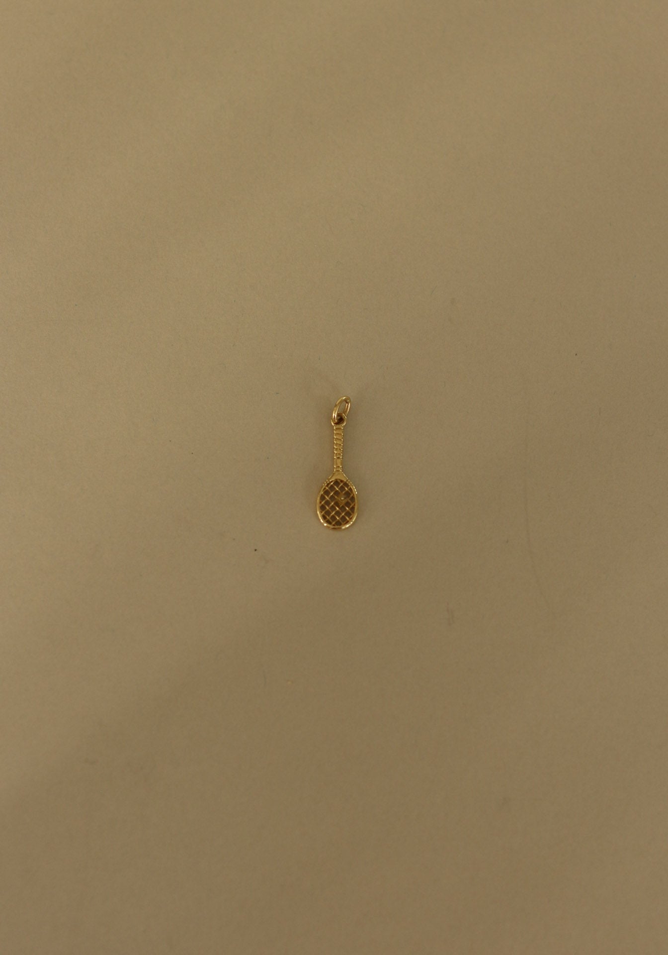 Archive Kinn x Sunset Tennis Club Ball And Racquet Charm Pearl