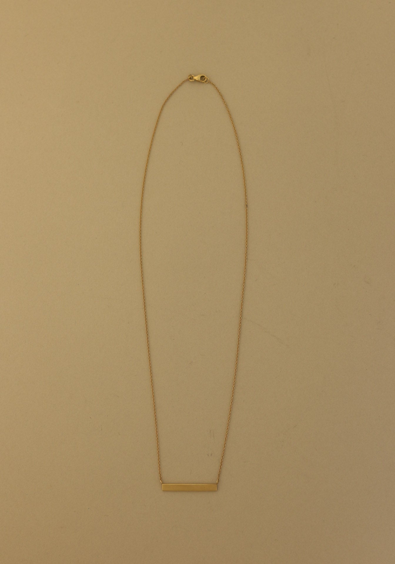 Archive Heritage Bar Necklace
