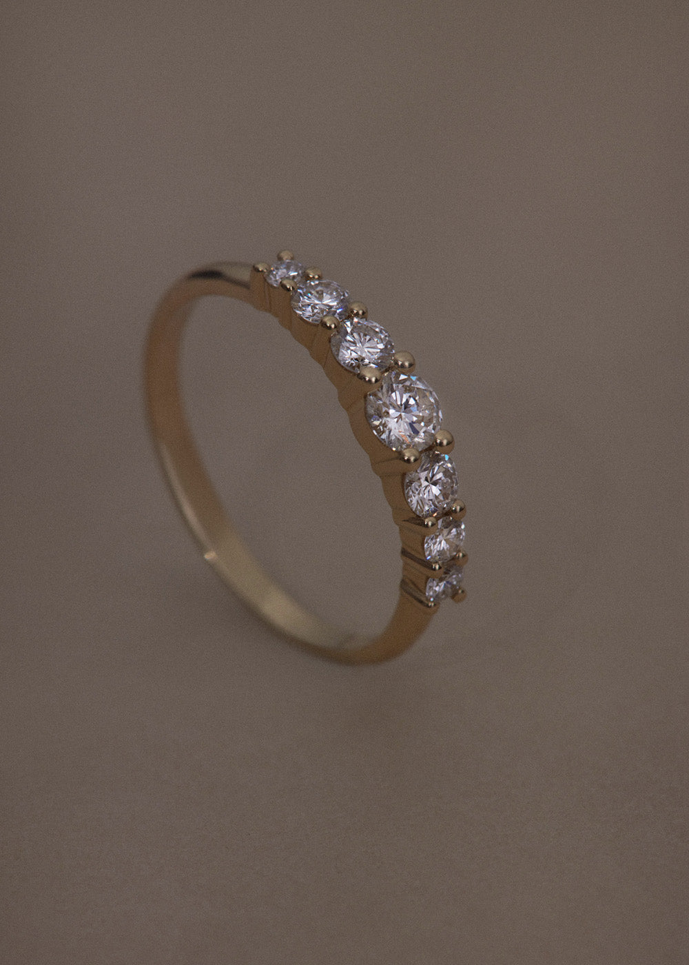 alt="Calla Round Brilliant Diamond Ring"