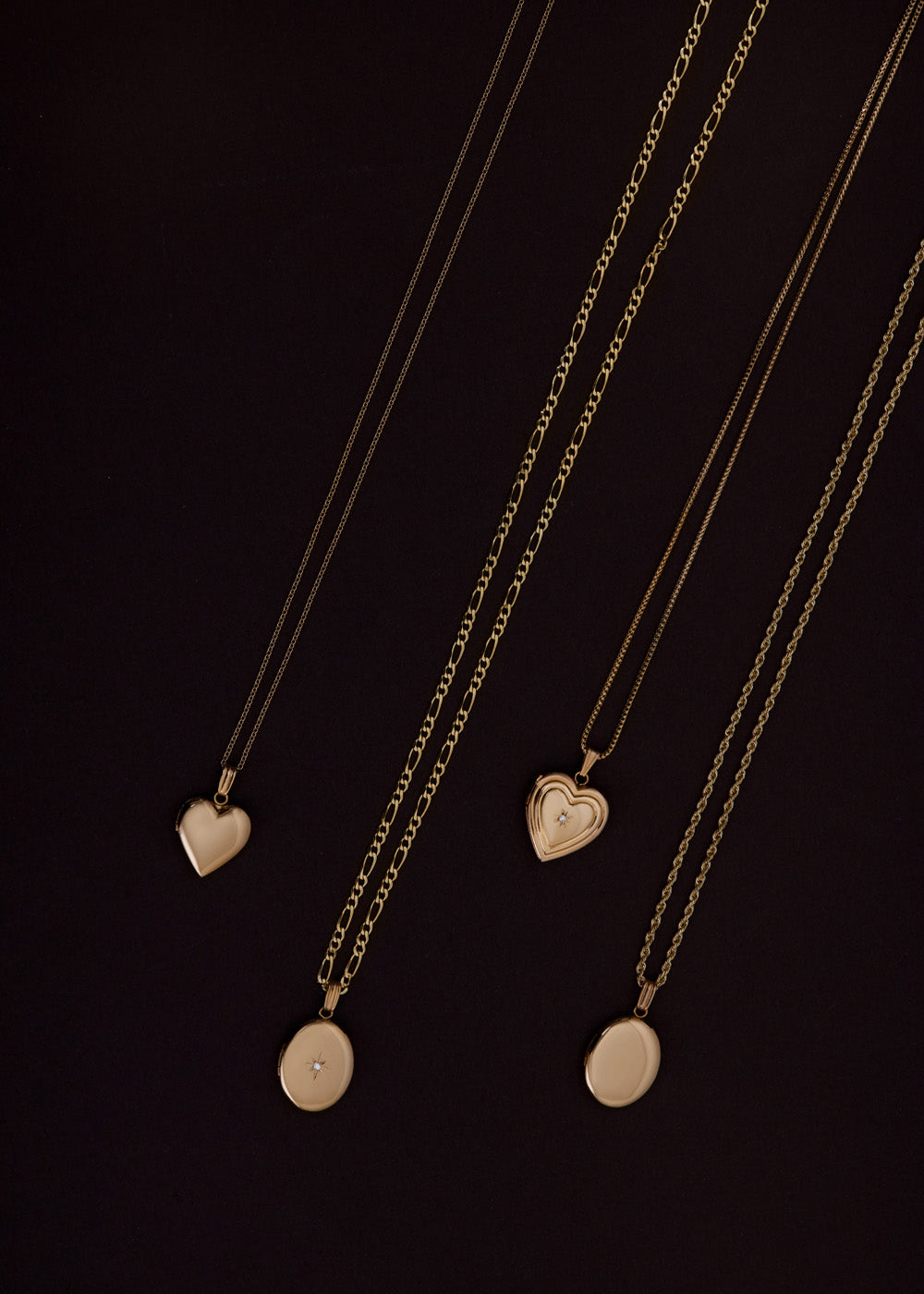 Maison Oval Locket Diamond - Kinn