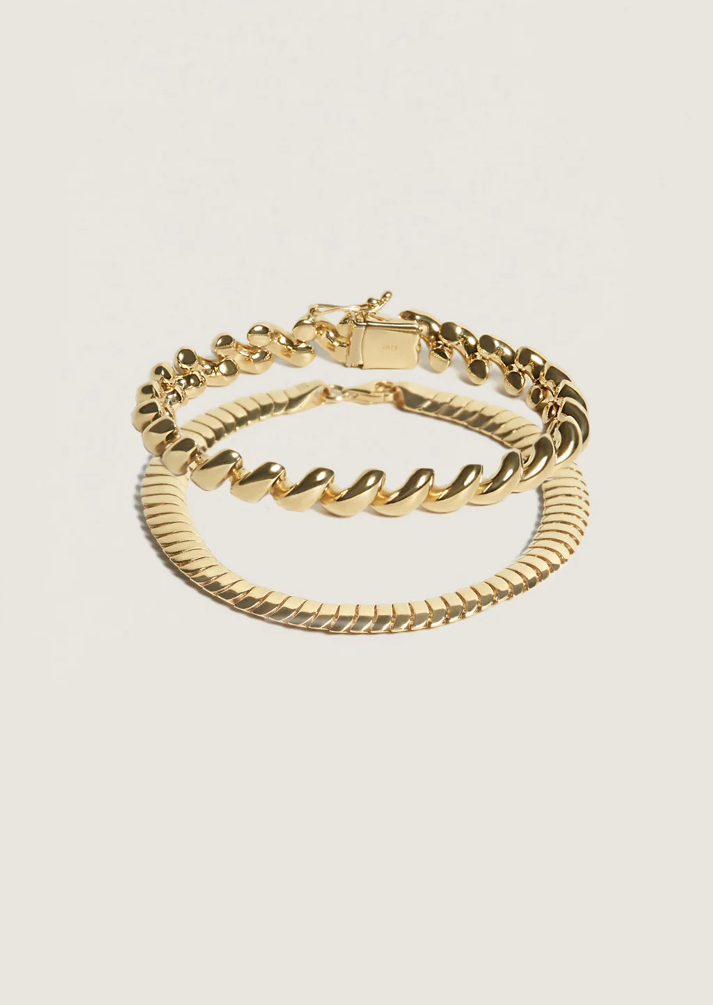 Cobra Chain & Hampshire House Bracelet Stack